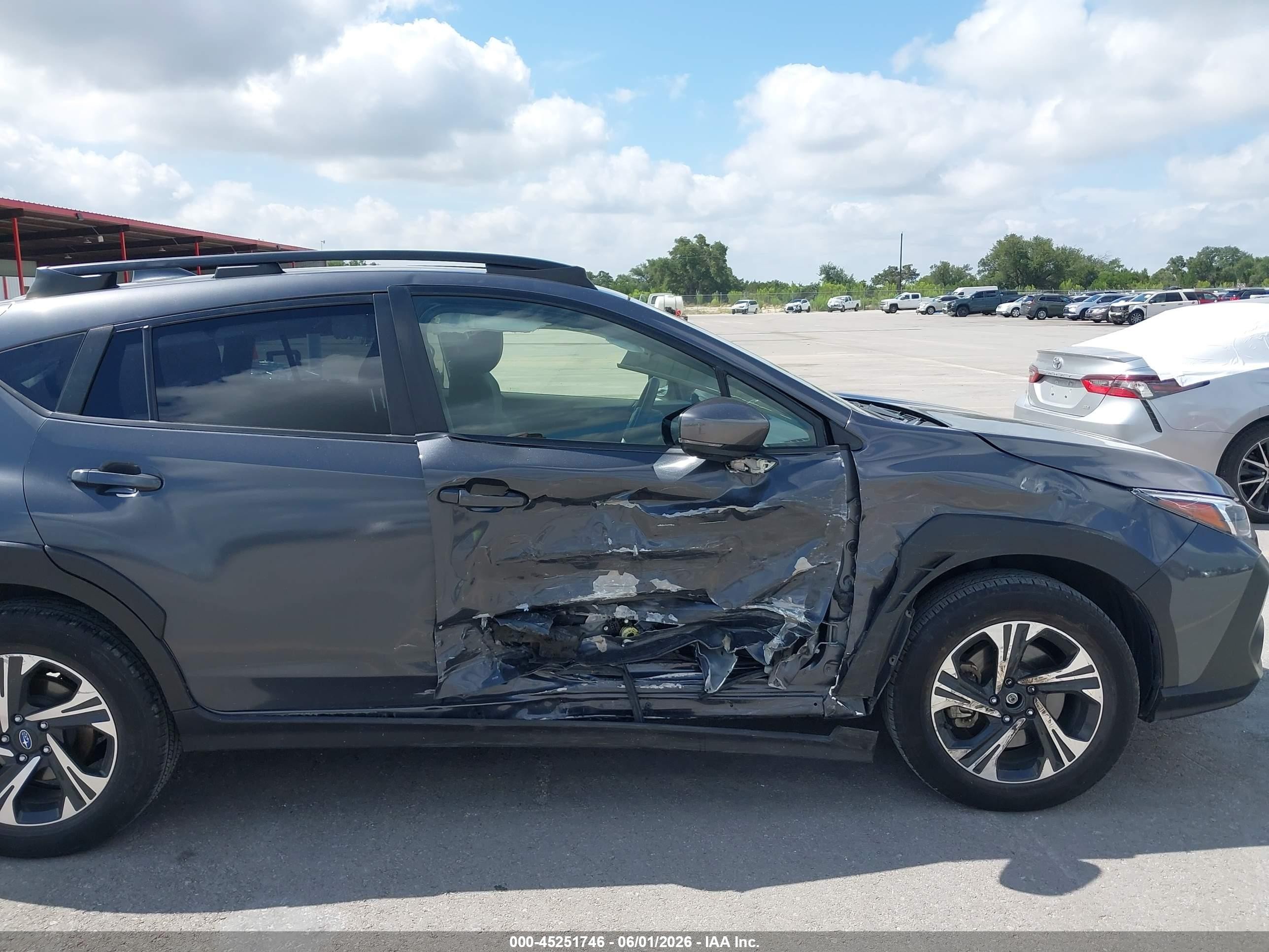 2025 Subaru Crosstrek Premium Gray vin: JF2GUHDC7SH261234