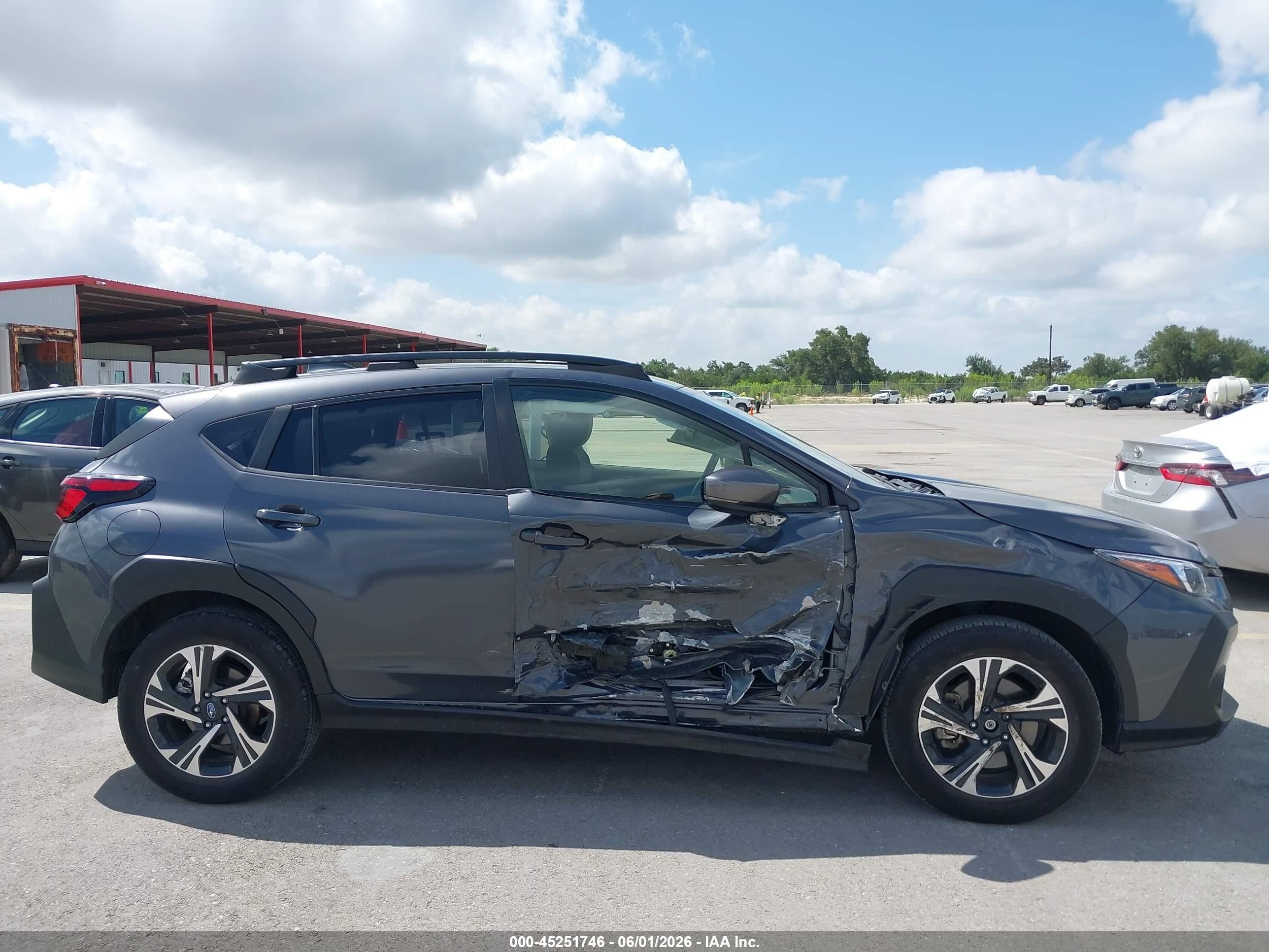 2025 Subaru Crosstrek Premium Gray vin: JF2GUHDC7SH261234