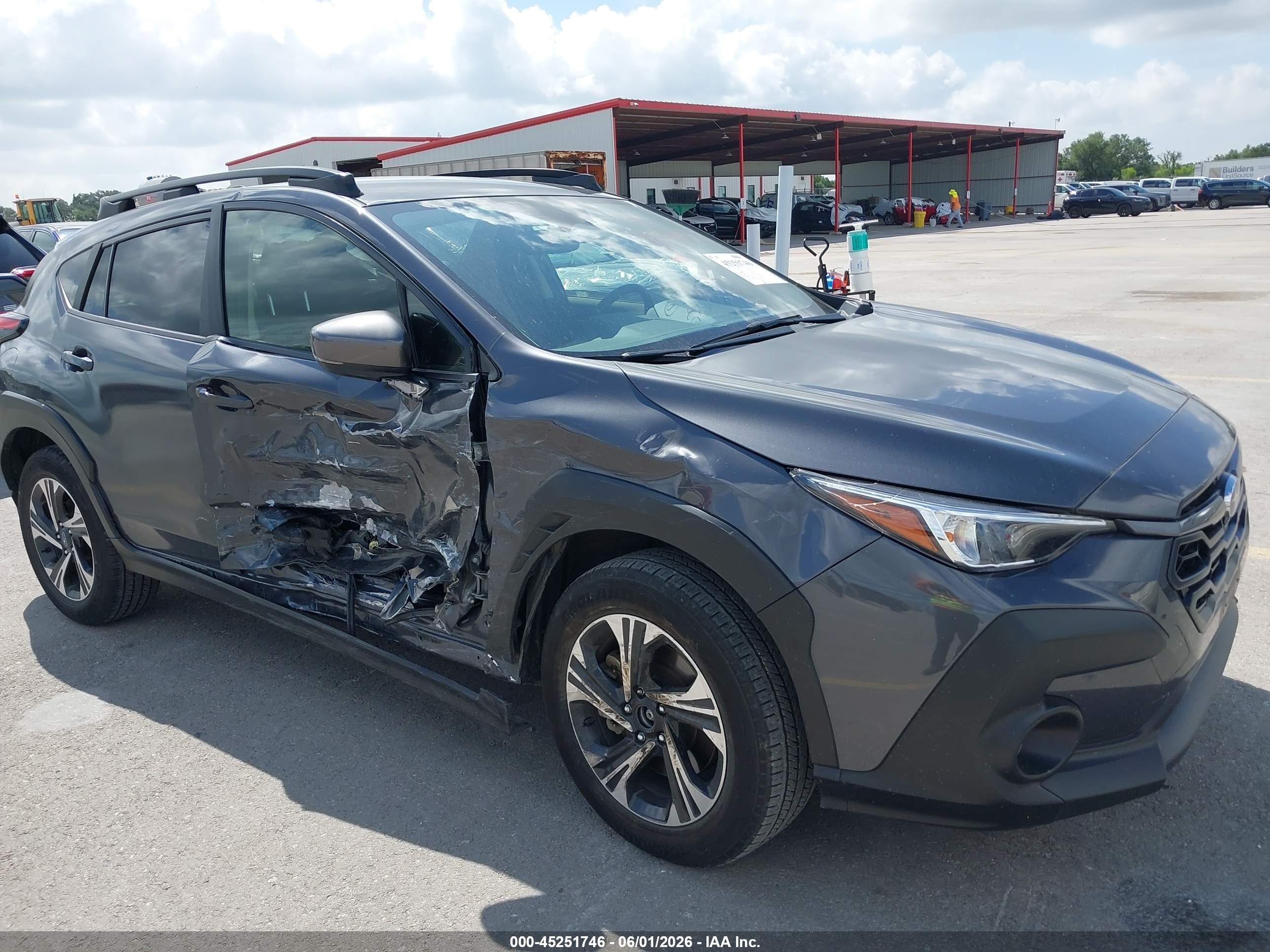 2025 Subaru Crosstrek Premium Gray vin: JF2GUHDC7SH261234