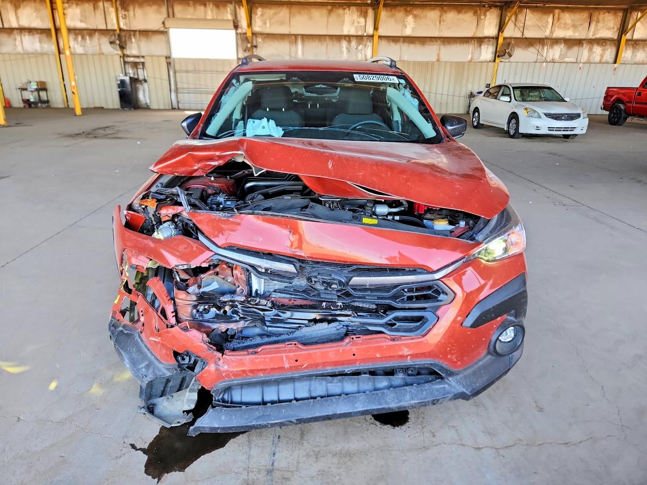2025 Subaru Crosstrek Premium Orange vin: JF2GUHDC8SH203570