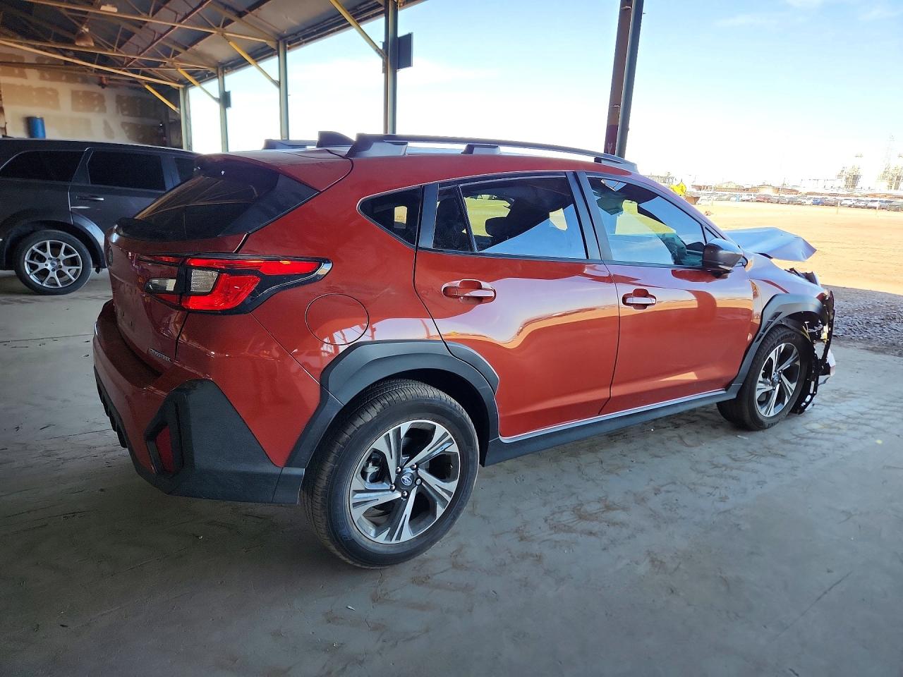2025 Subaru Crosstrek Premium Orange vin: JF2GUHDC8SH203570