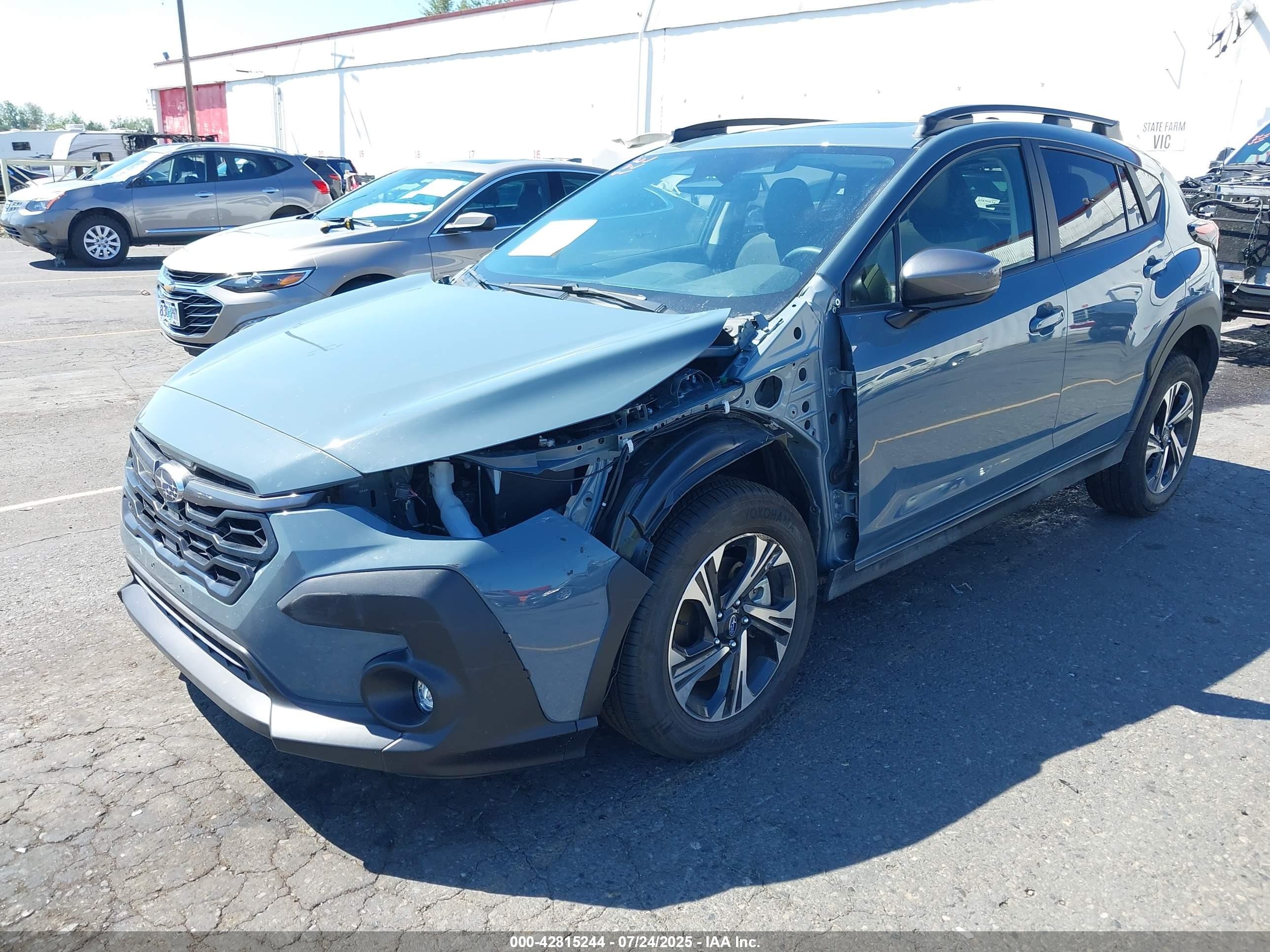 2025 Subaru Crosstrek Premium Gray vin: JF2GUHDC9SH213749