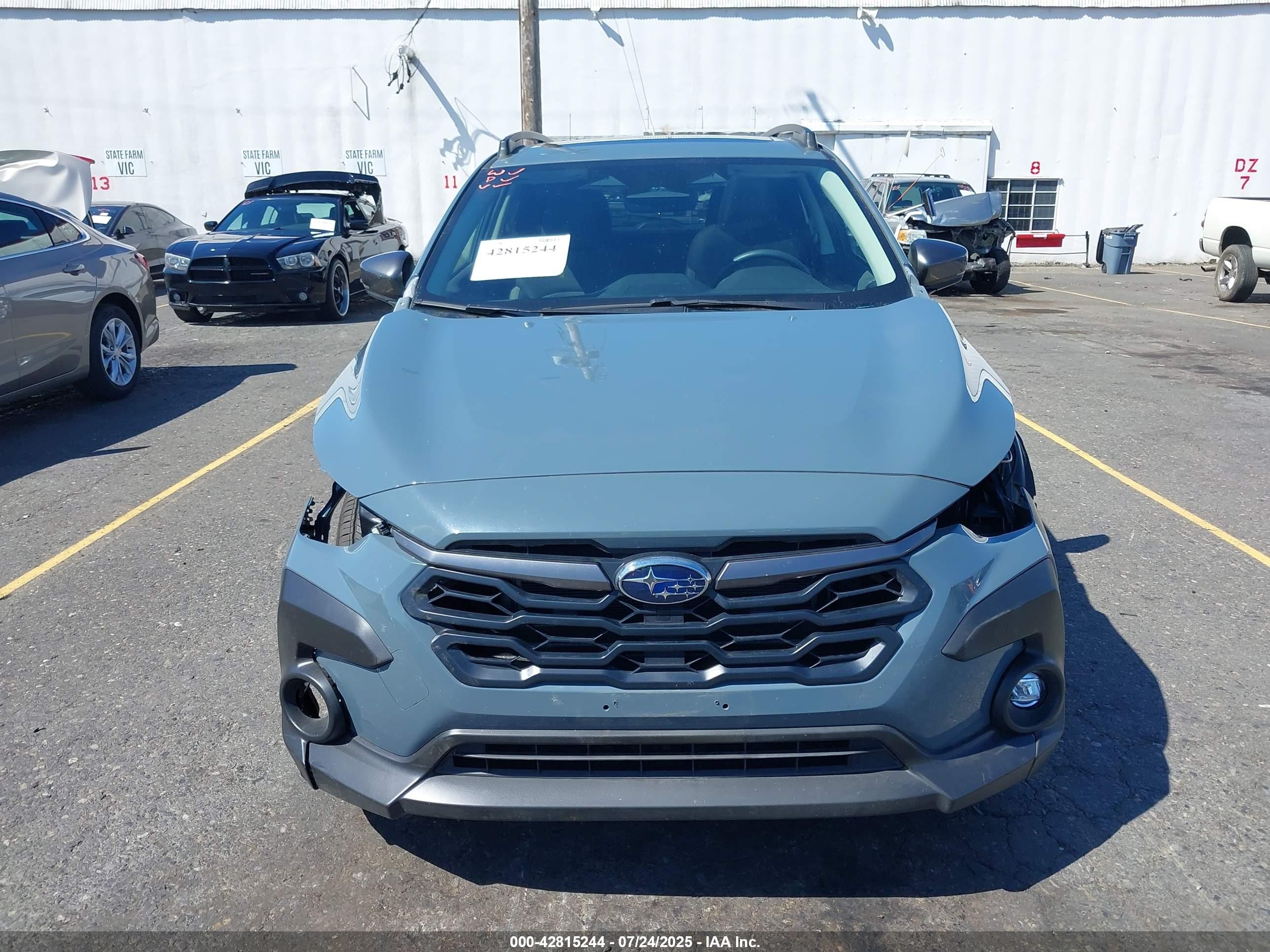 2025 Subaru Crosstrek Premium Gray vin: JF2GUHDC9SH213749
