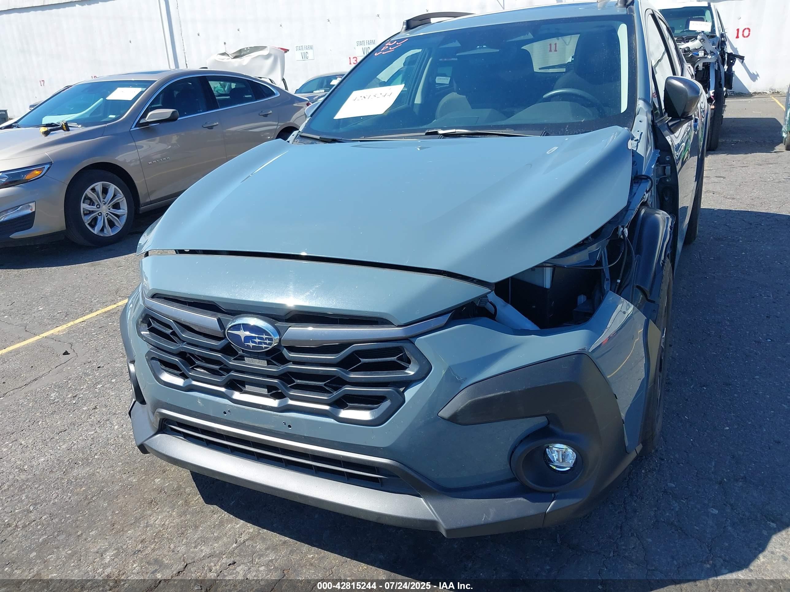 2025 Subaru Crosstrek Premium Gray vin: JF2GUHDC9SH213749