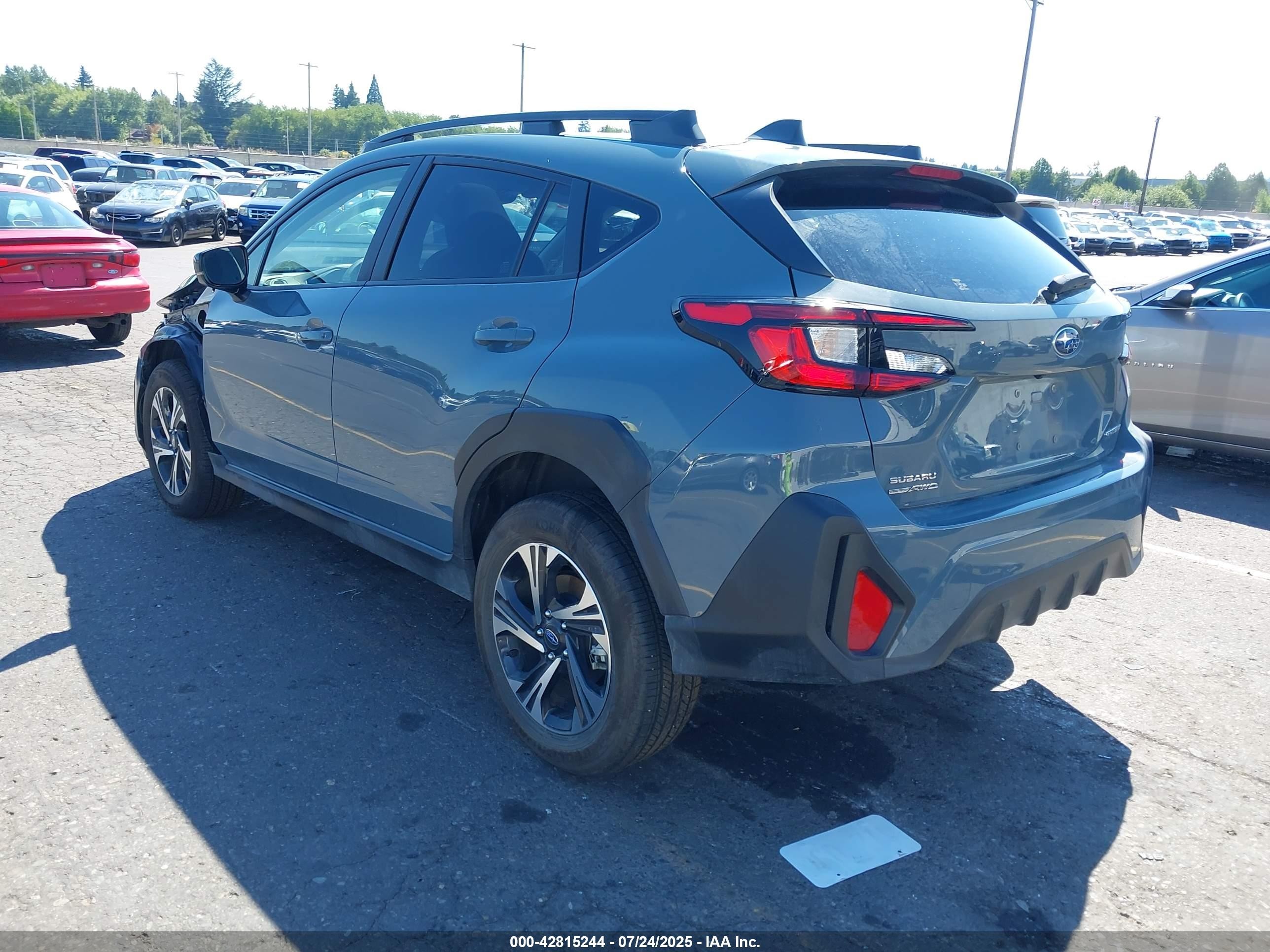 2025 Subaru Crosstrek Premium Gray vin: JF2GUHDC9SH213749