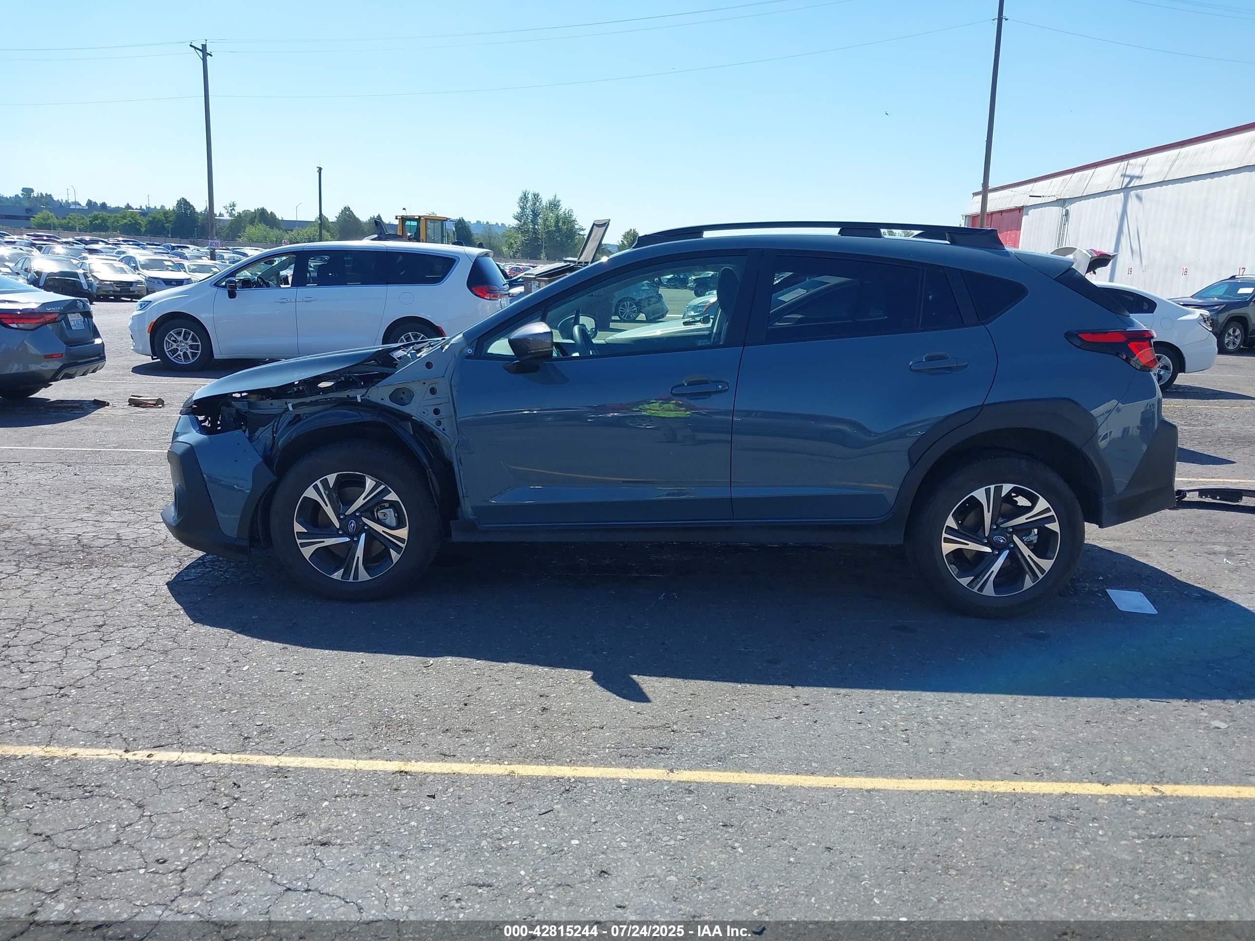 2025 Subaru Crosstrek Premium Gray vin: JF2GUHDC9SH213749