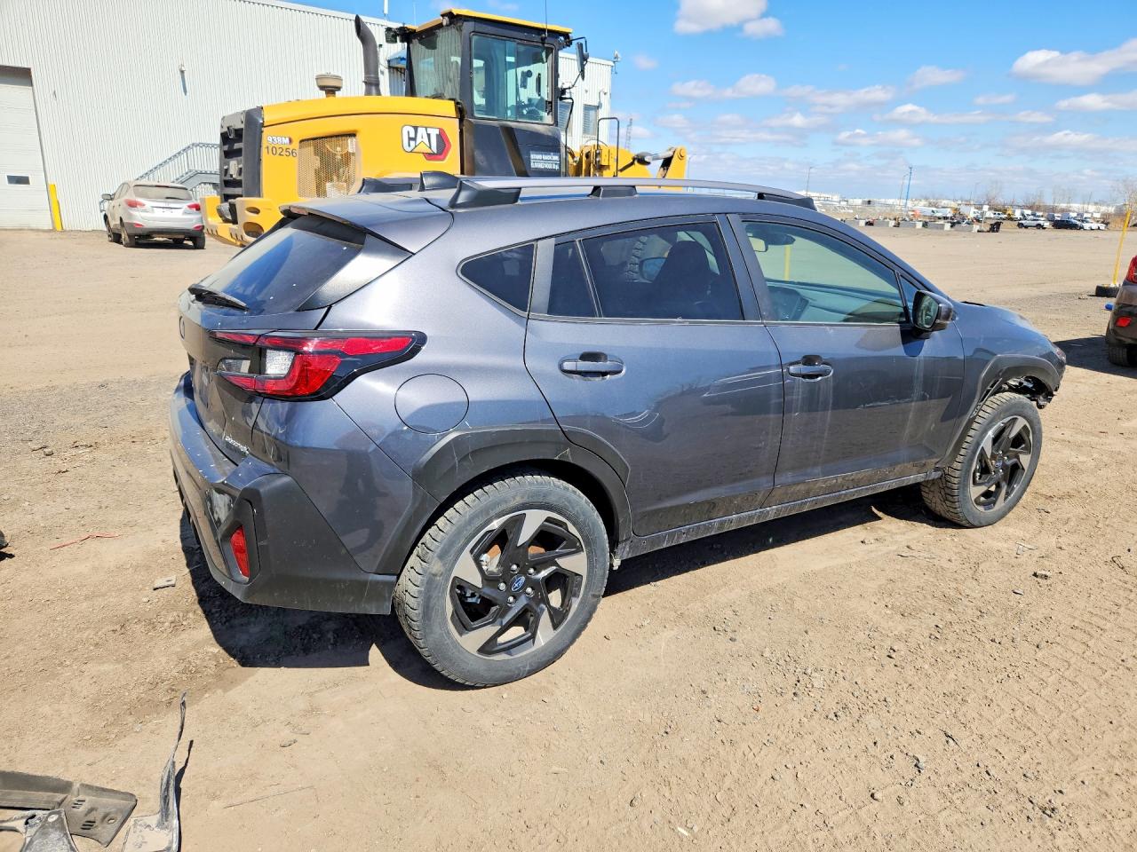 2025 Subaru Crosstrek Limited Gray vin: JF2GUHNC1SH228101