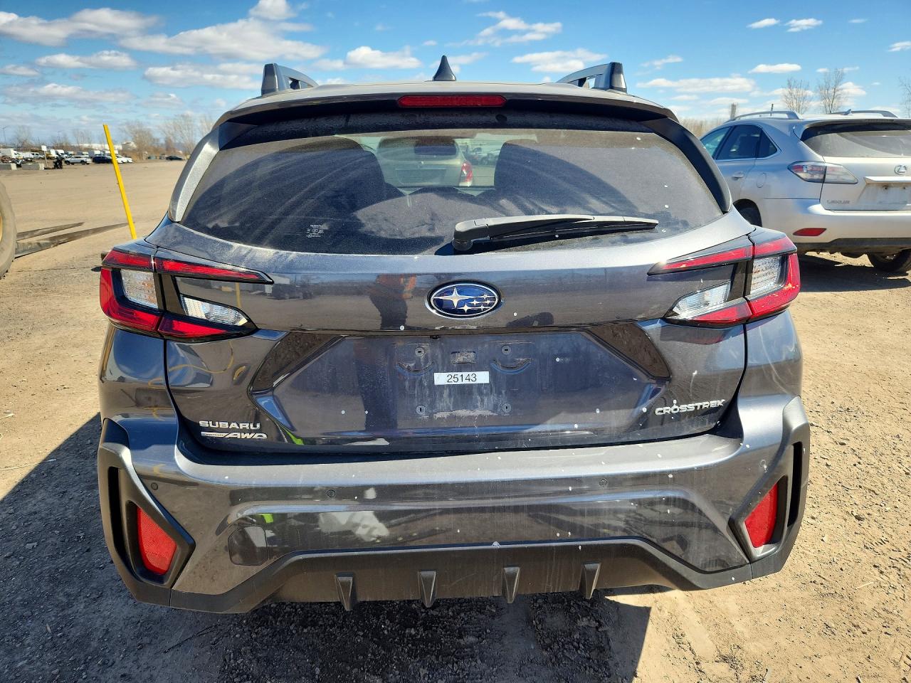 2025 Subaru Crosstrek Limited Gray vin: JF2GUHNC1SH228101