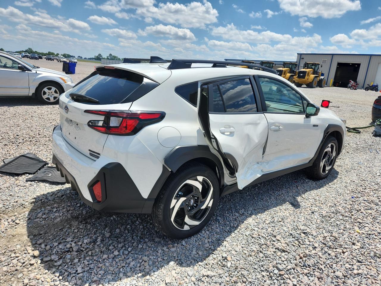 2026 Subaru Crosstrek Limited White vin: JF2GUSND1T8236156