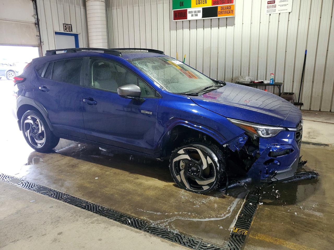 2026 Subaru Crosstrek Limited Blue vin: JF2GUSND2T8233377