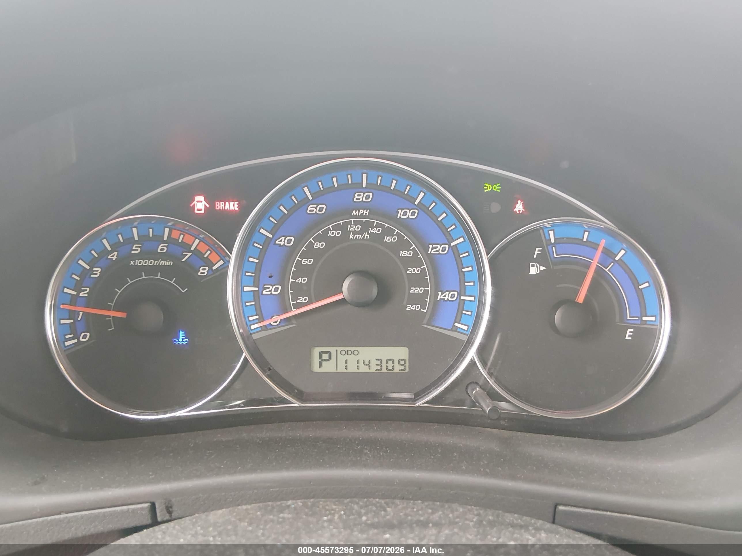 2009 Subaru Forester 2.5x Red vin: JF2SH61609H756161
