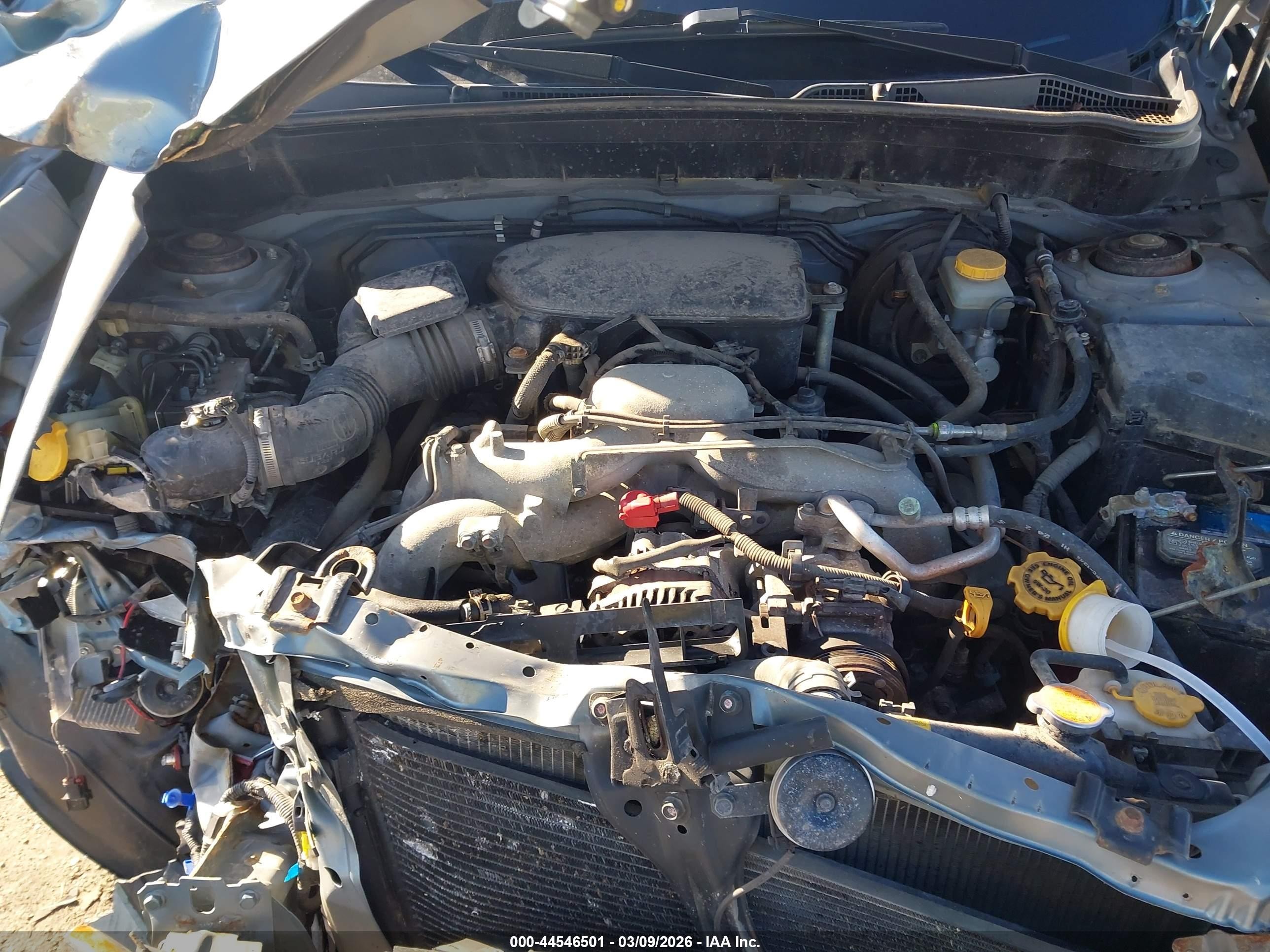 2009 Subaru Forester 2.5x Серый vin: JF2SH61609H773820
