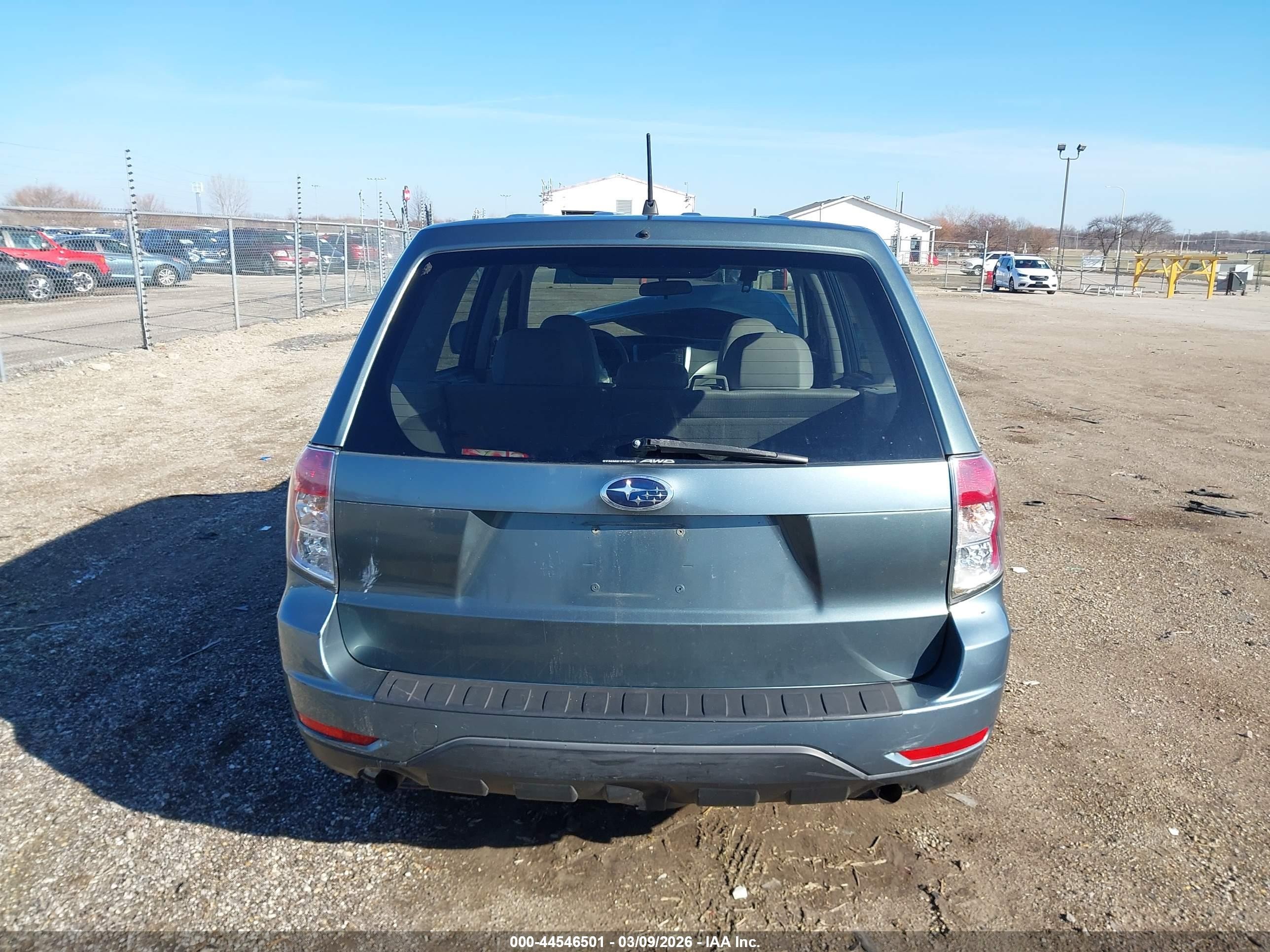 2009 Subaru Forester 2.5x Серый vin: JF2SH61609H773820