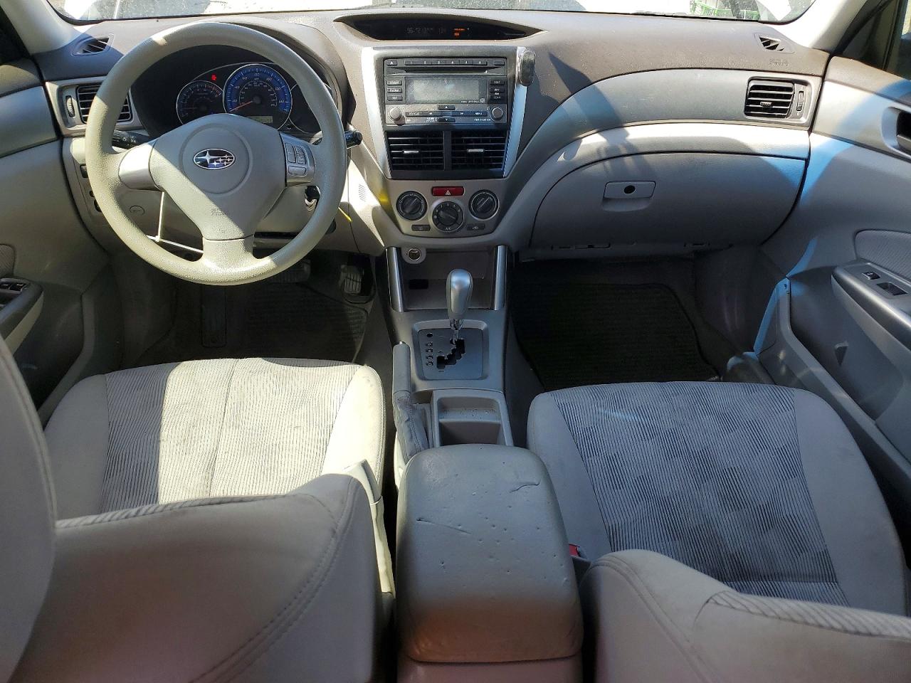 2009 Subaru Forester 2.5x White vin: JF2SH61609H777348