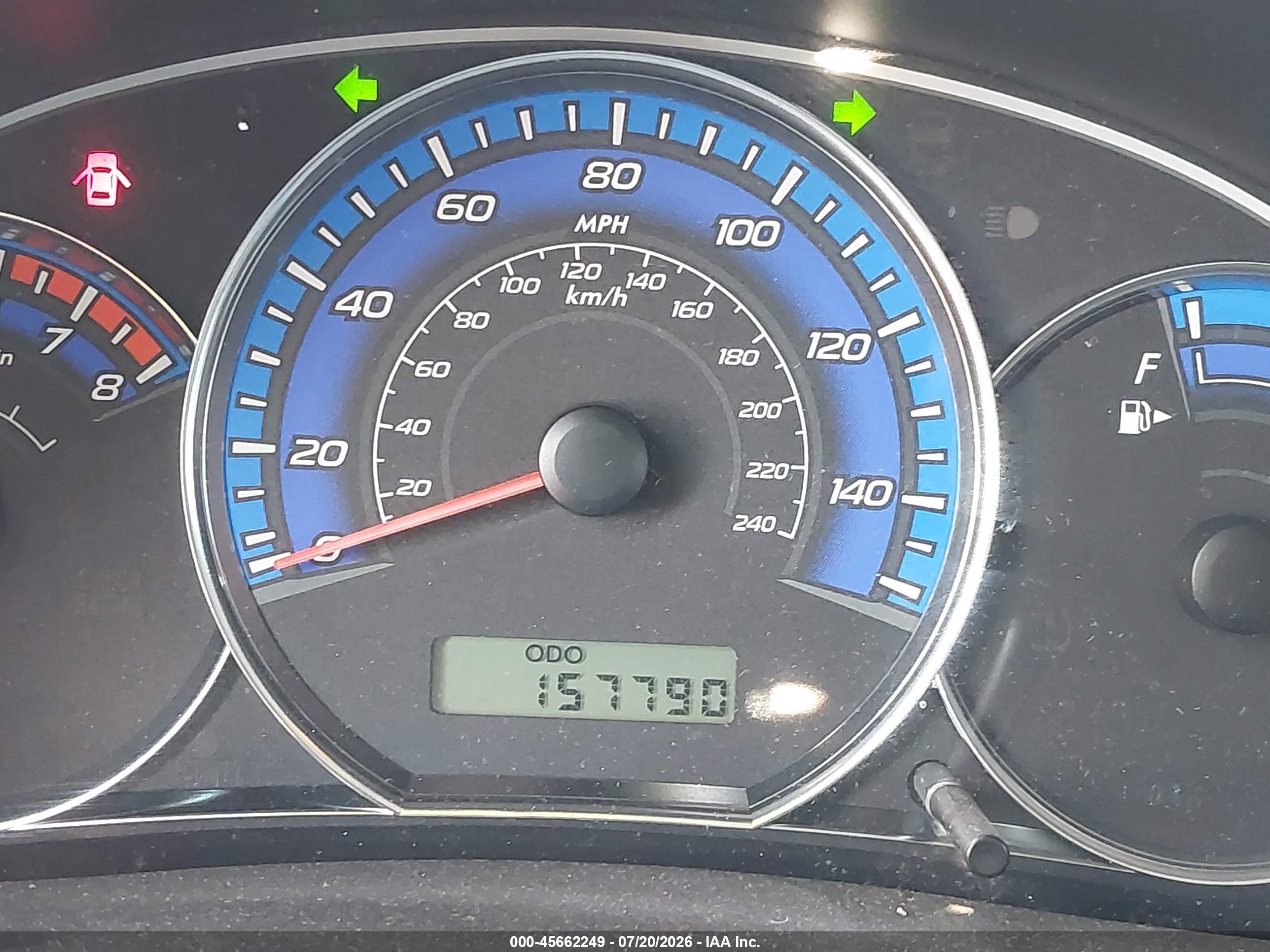 2009 Subaru Forester 2.5x Light Blue vin: JF2SH61619G714975