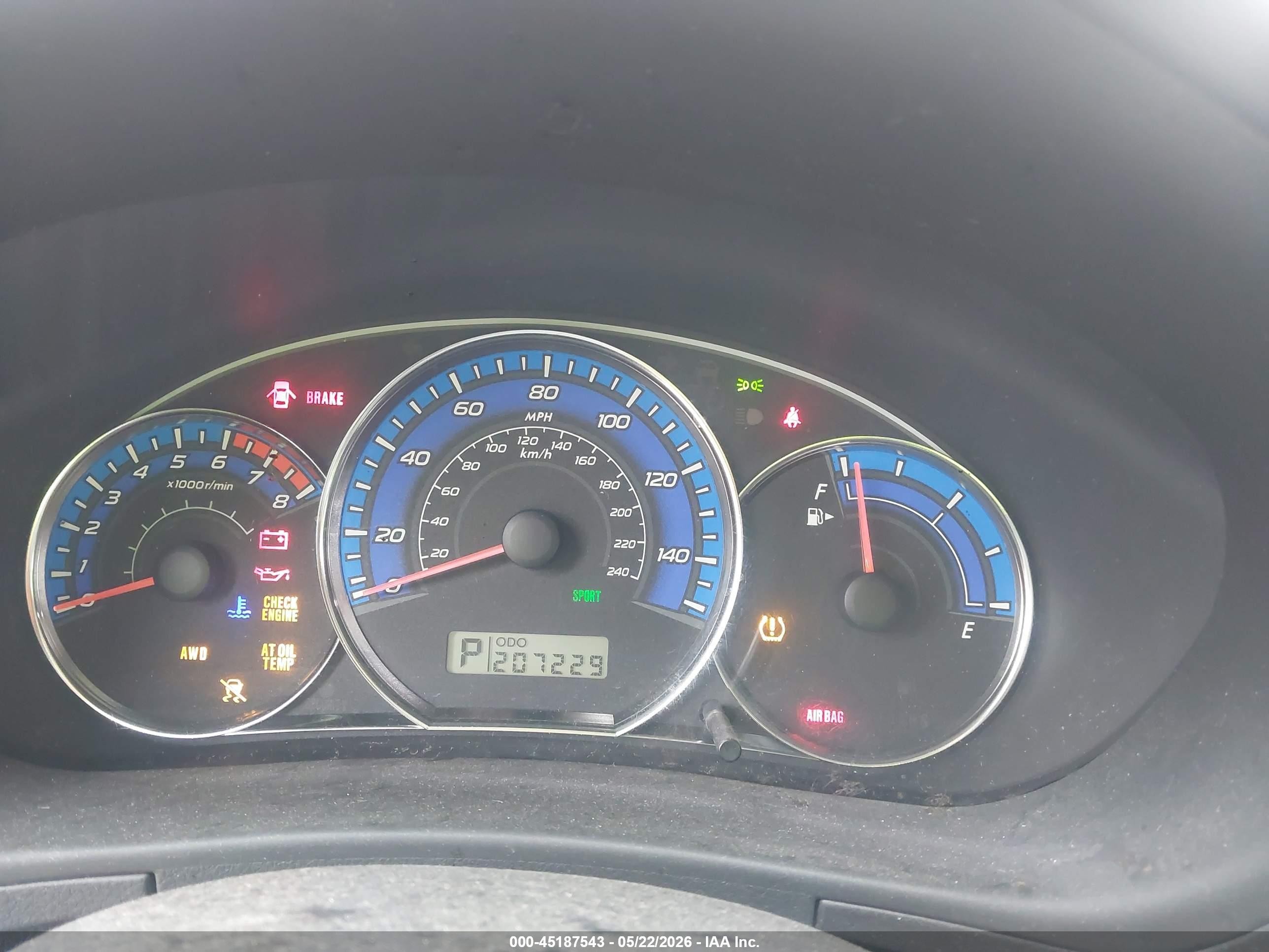 2009 Subaru Forester 2.5x Red vin: JF2SH61619H791727
