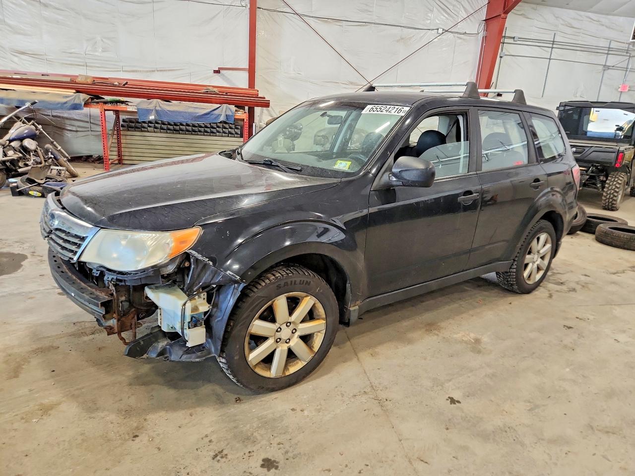 2009 Subaru Forester 2.5x Black vin: JF2SH61629H712193