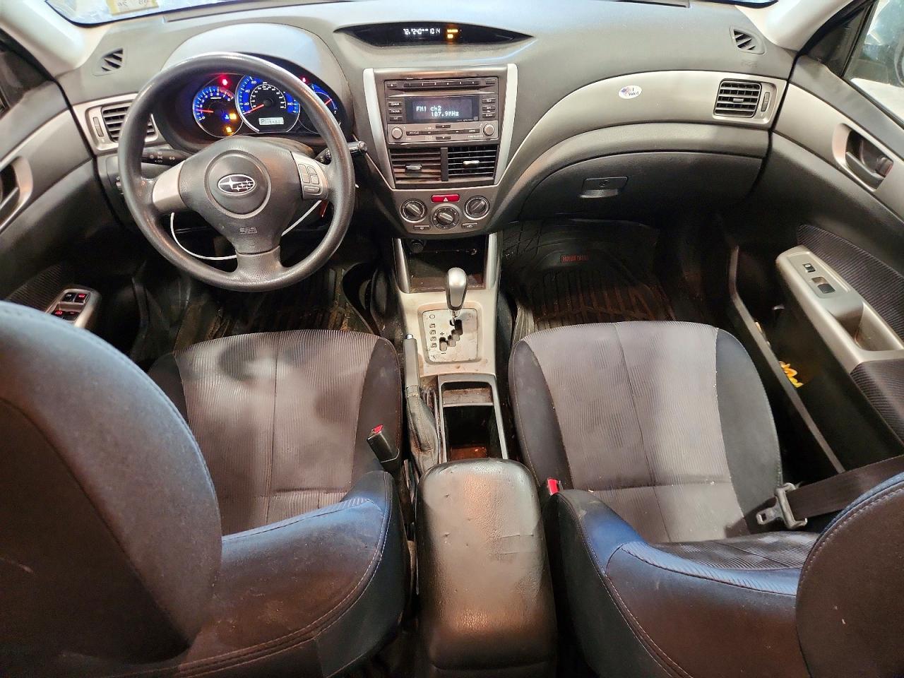 2009 Subaru Forester 2.5x Black vin: JF2SH61629H712193