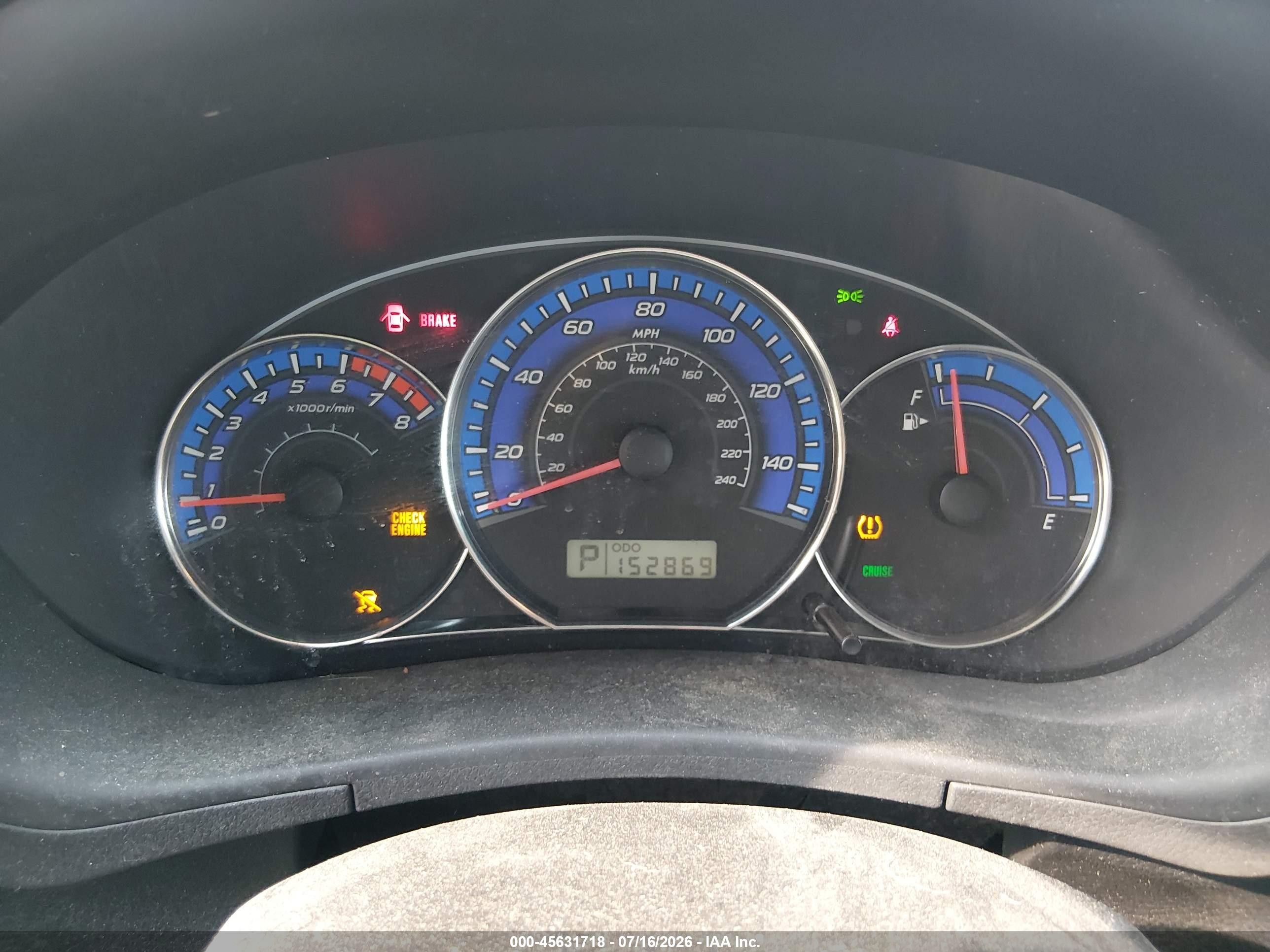 2009 Subaru Forester 2.5x Red vin: JF2SH61629H780462