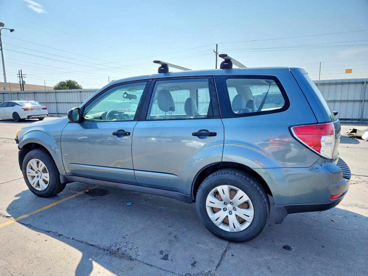 2009 Subaru Forester 2.5x Green vin: JF2SH61629H793017