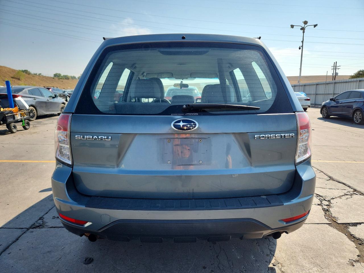 2009 Subaru Forester 2.5x Green vin: JF2SH61629H793017