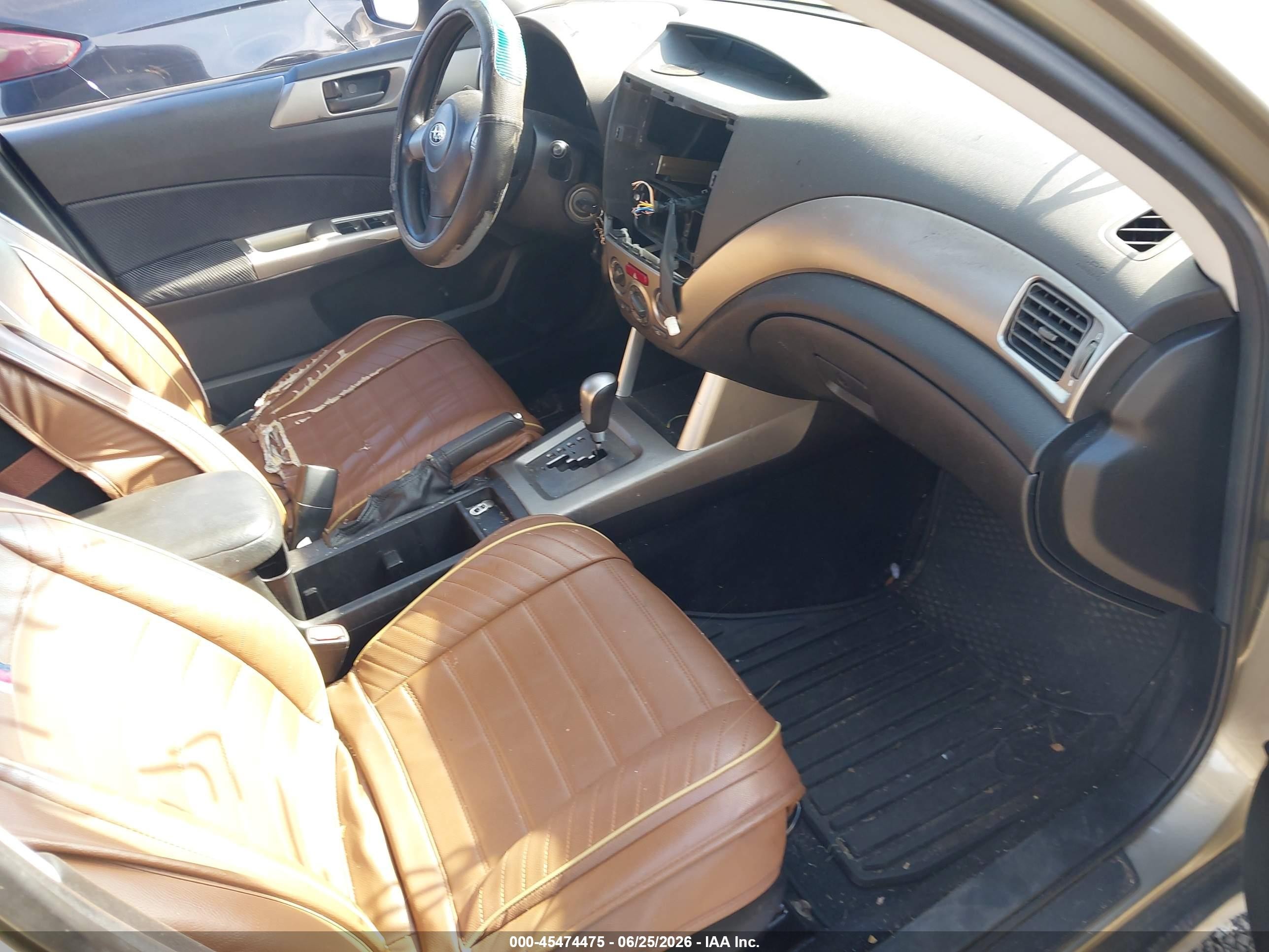 2009 Subaru Forester 2.5x Gold vin: JF2SH61639H722876