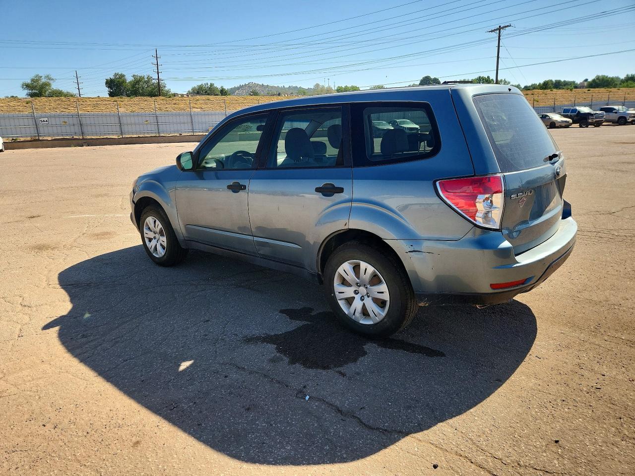 2009 Subaru Forester 2.5x Blue vin: JF2SH61639H747339