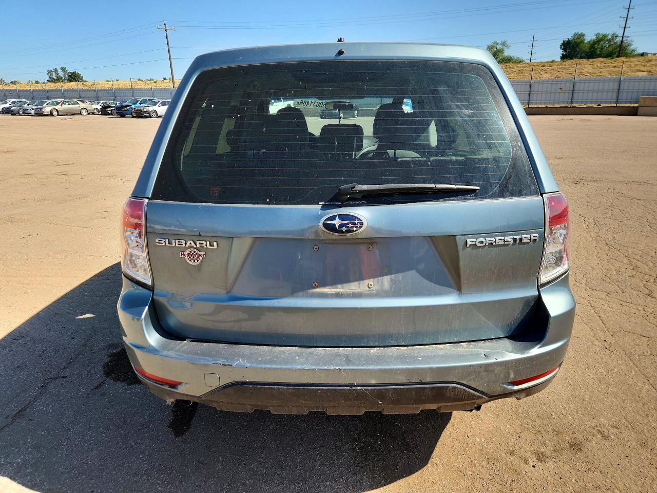2009 Subaru Forester 2.5x Blue vin: JF2SH61639H747339