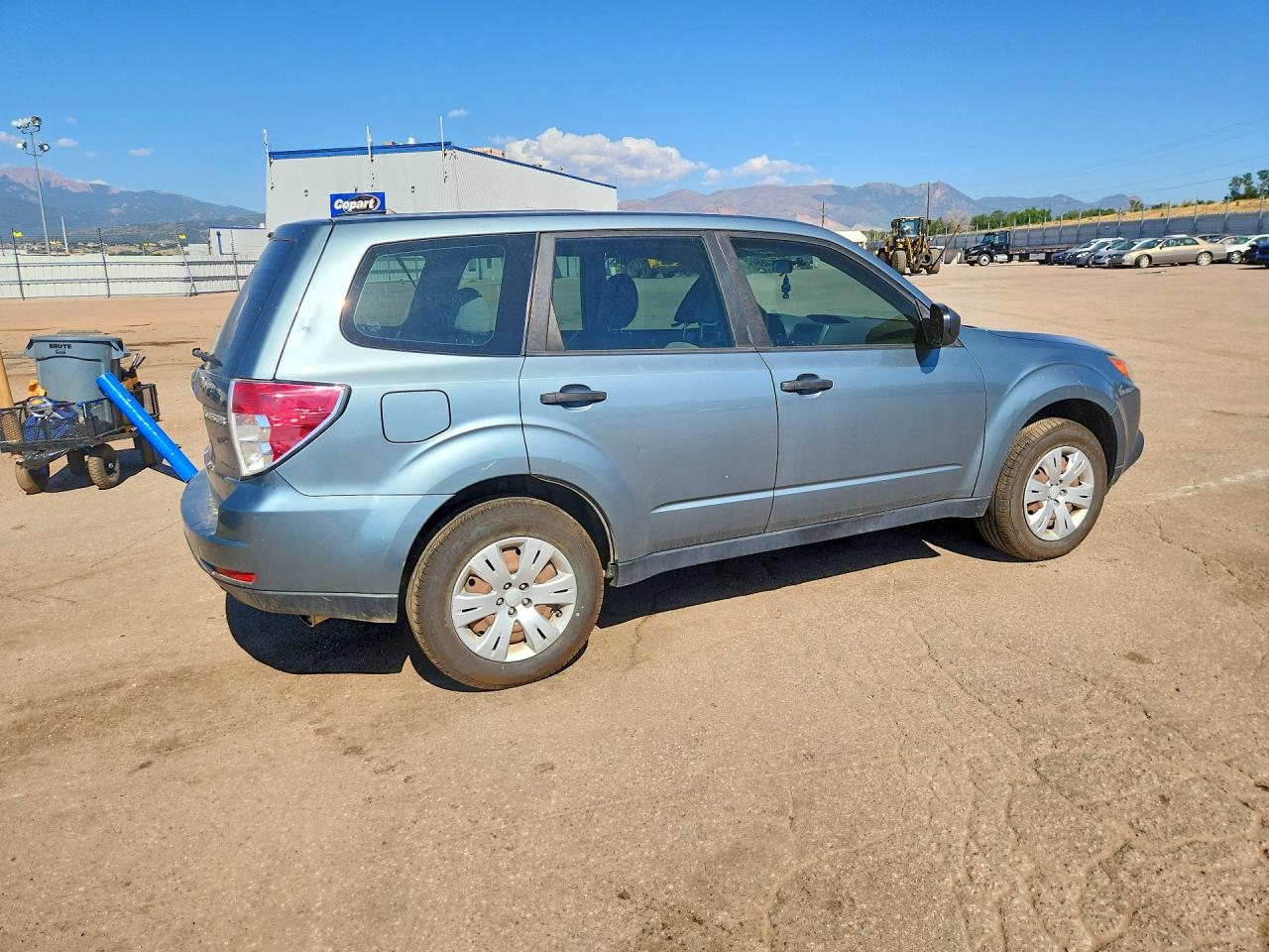 2009 Subaru Forester 2.5x Blue vin: JF2SH61639H747339