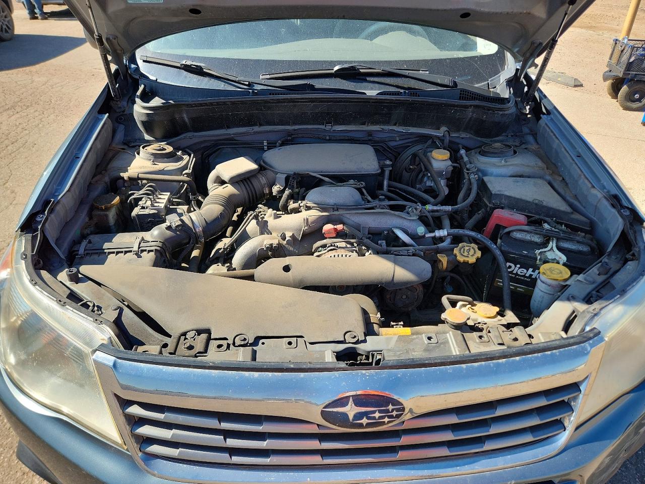 2009 Subaru Forester 2.5x Blue vin: JF2SH61639H747339