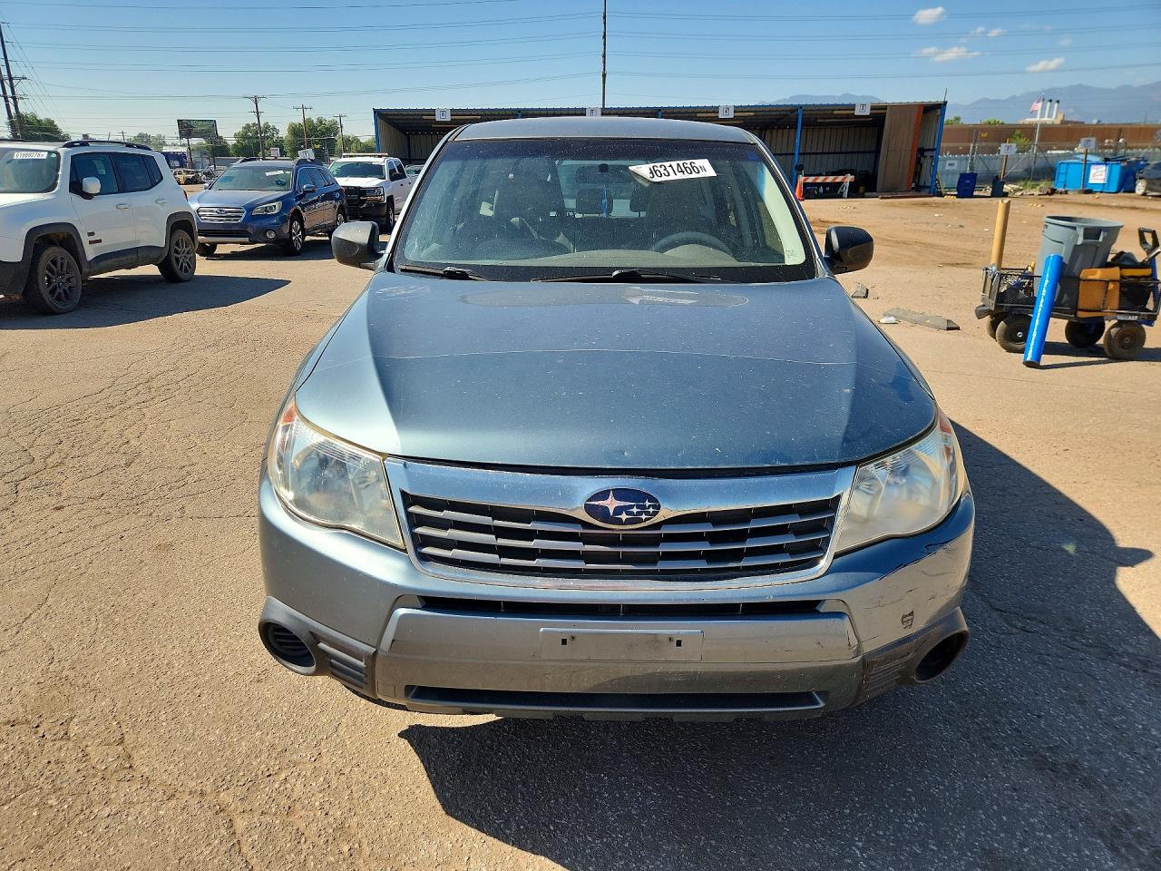 2009 Subaru Forester 2.5x Blue vin: JF2SH61639H747339