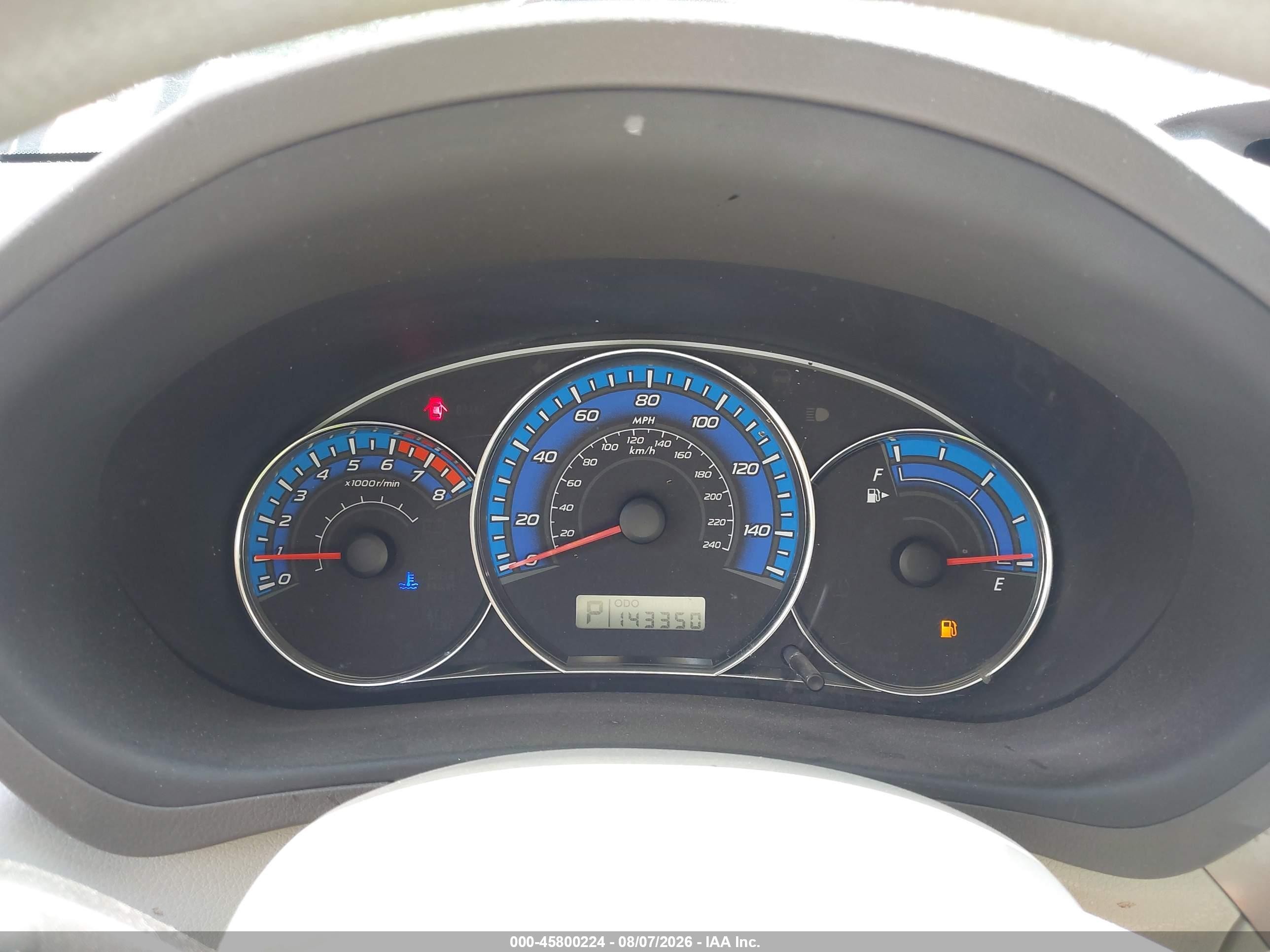 2009 Subaru Forester 2.5x Blue vin: JF2SH61639H765307