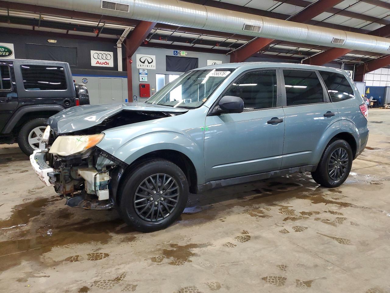 2009 Subaru Forester 2.5x Teal vin: JF2SH61649H709716