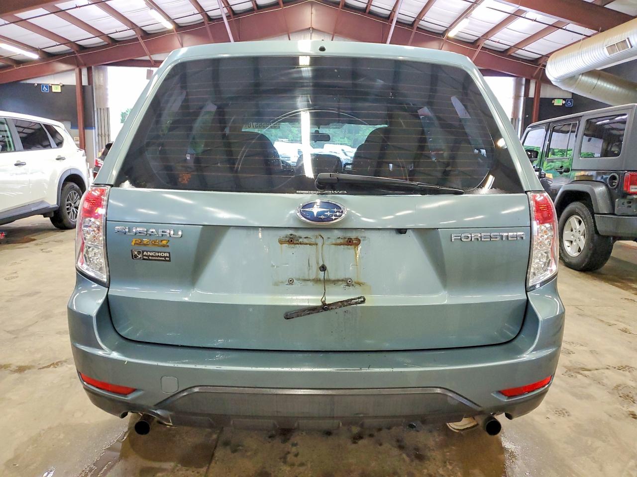 2009 Subaru Forester 2.5x Teal vin: JF2SH61649H709716