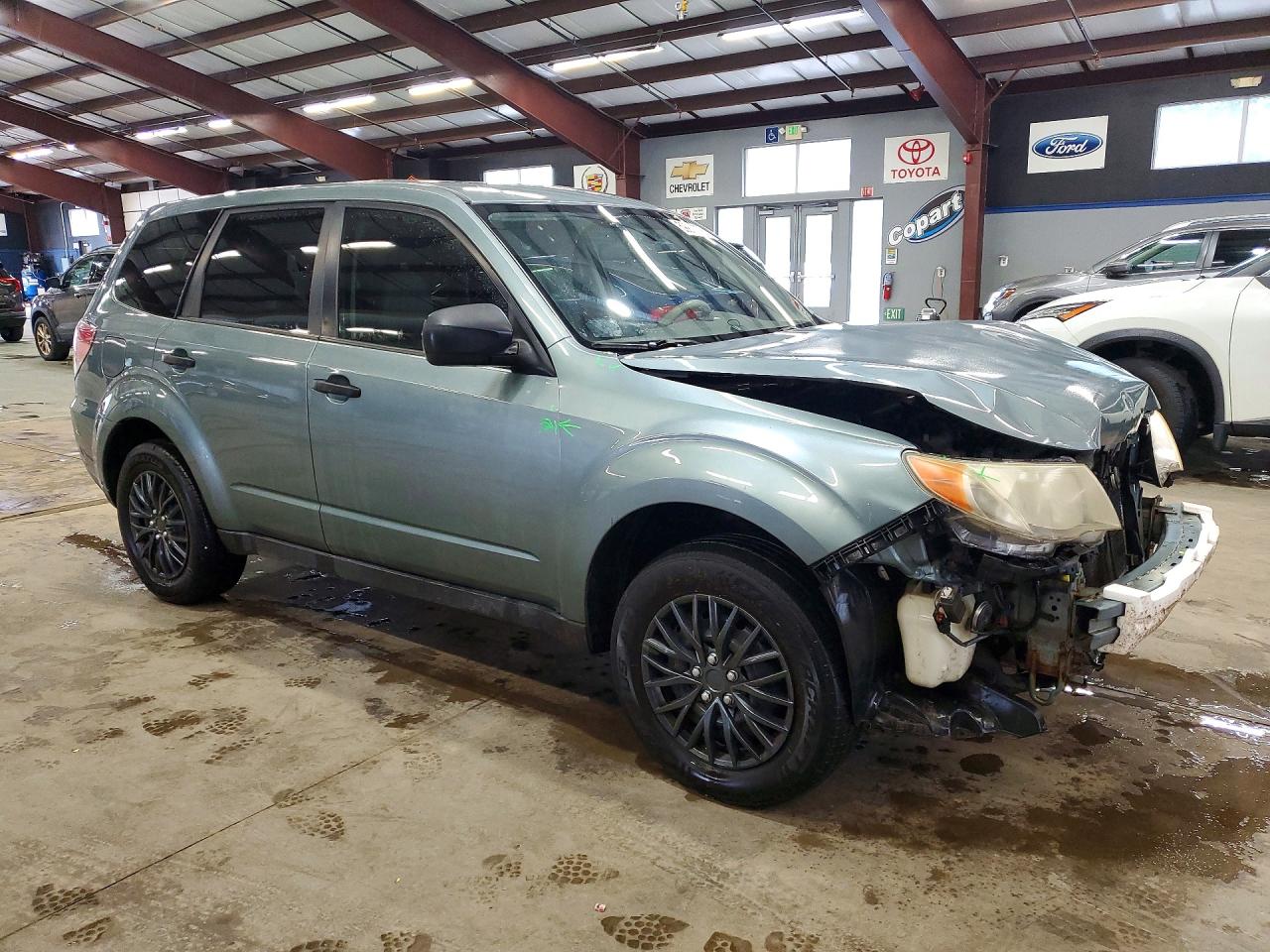 2009 Subaru Forester 2.5x Teal vin: JF2SH61649H709716