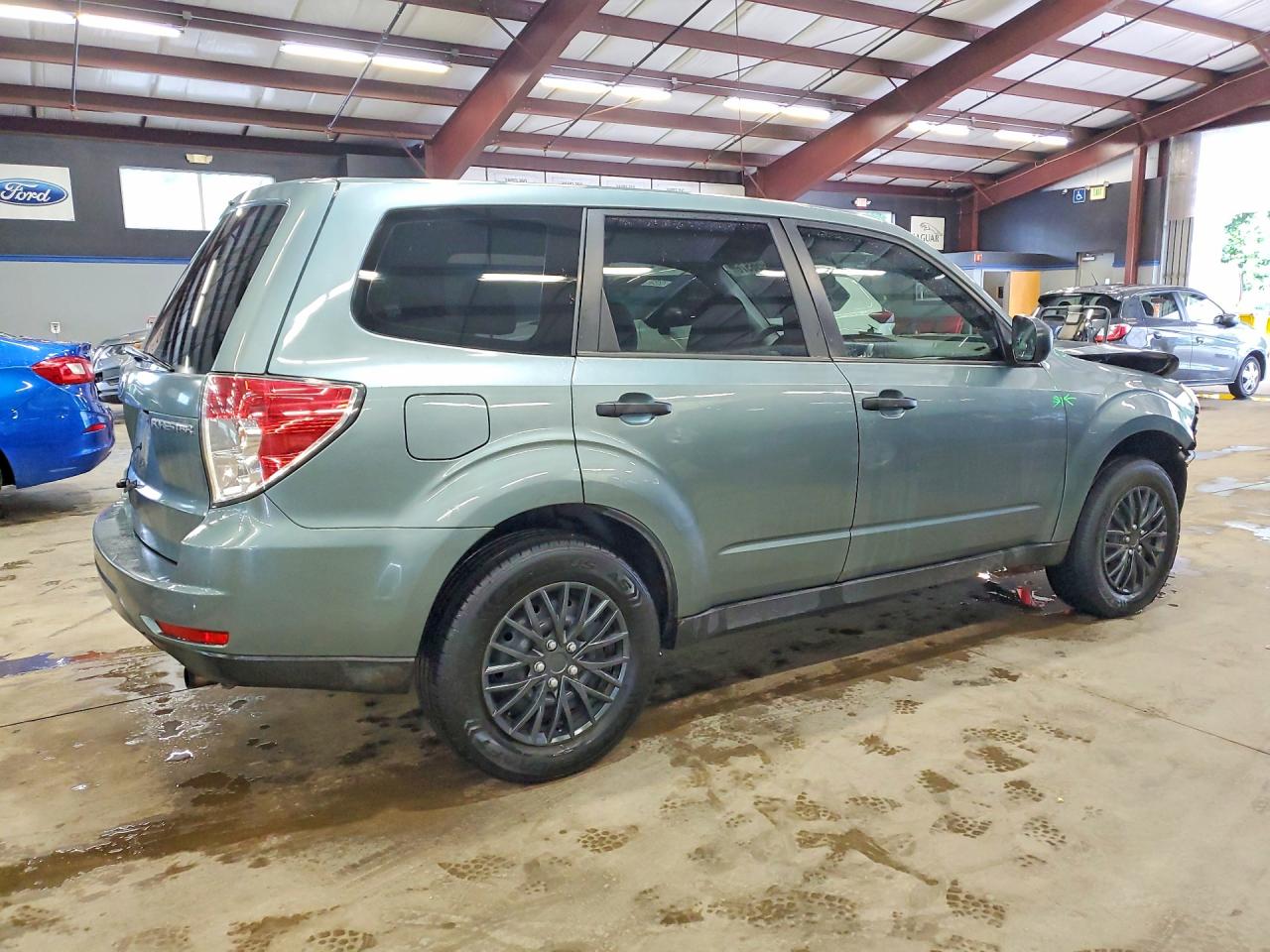 2009 Subaru Forester 2.5x Teal vin: JF2SH61649H709716