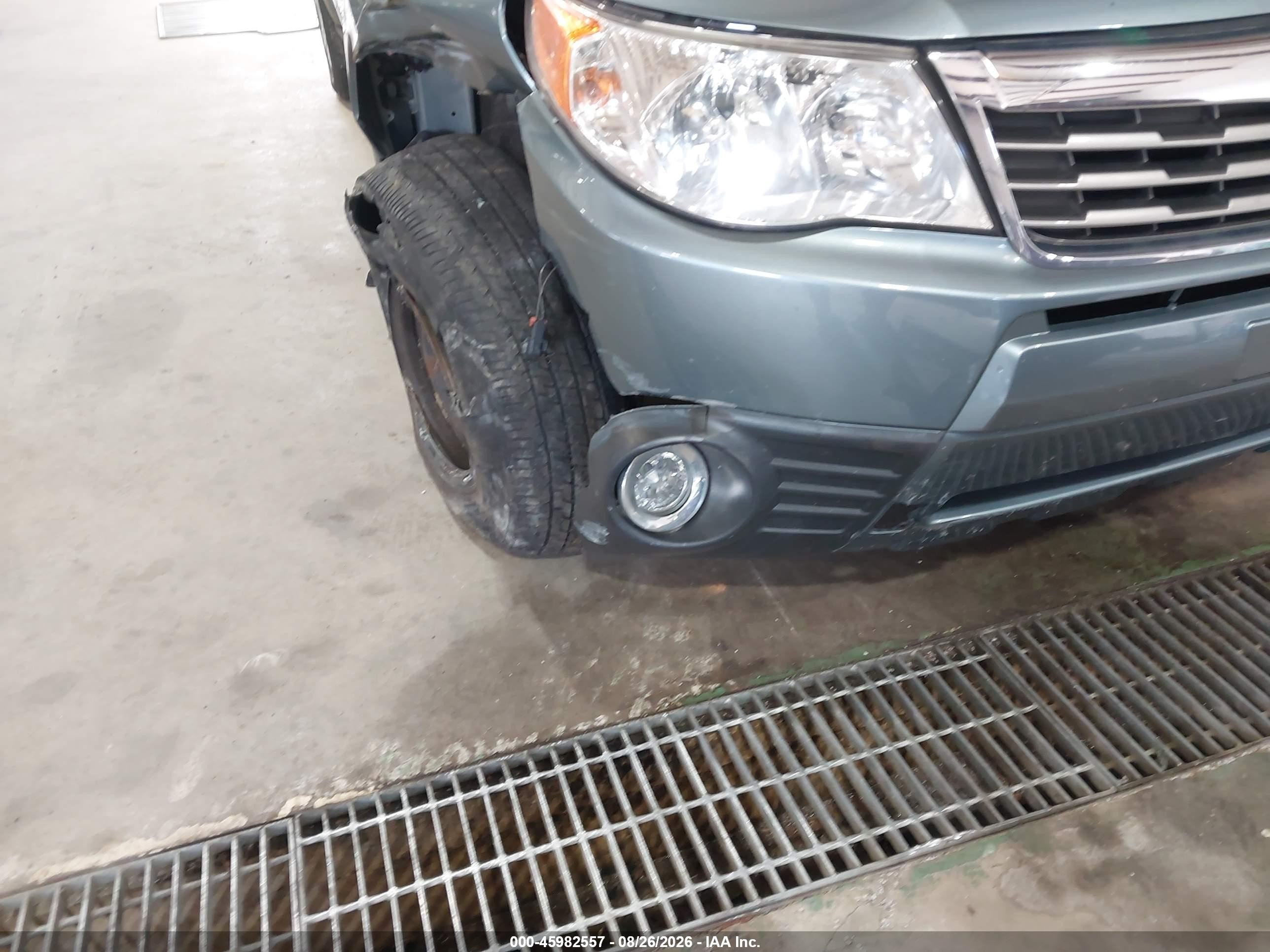 2009 Subaru Forester 2.5x Green vin: JF2SH61649H727505
