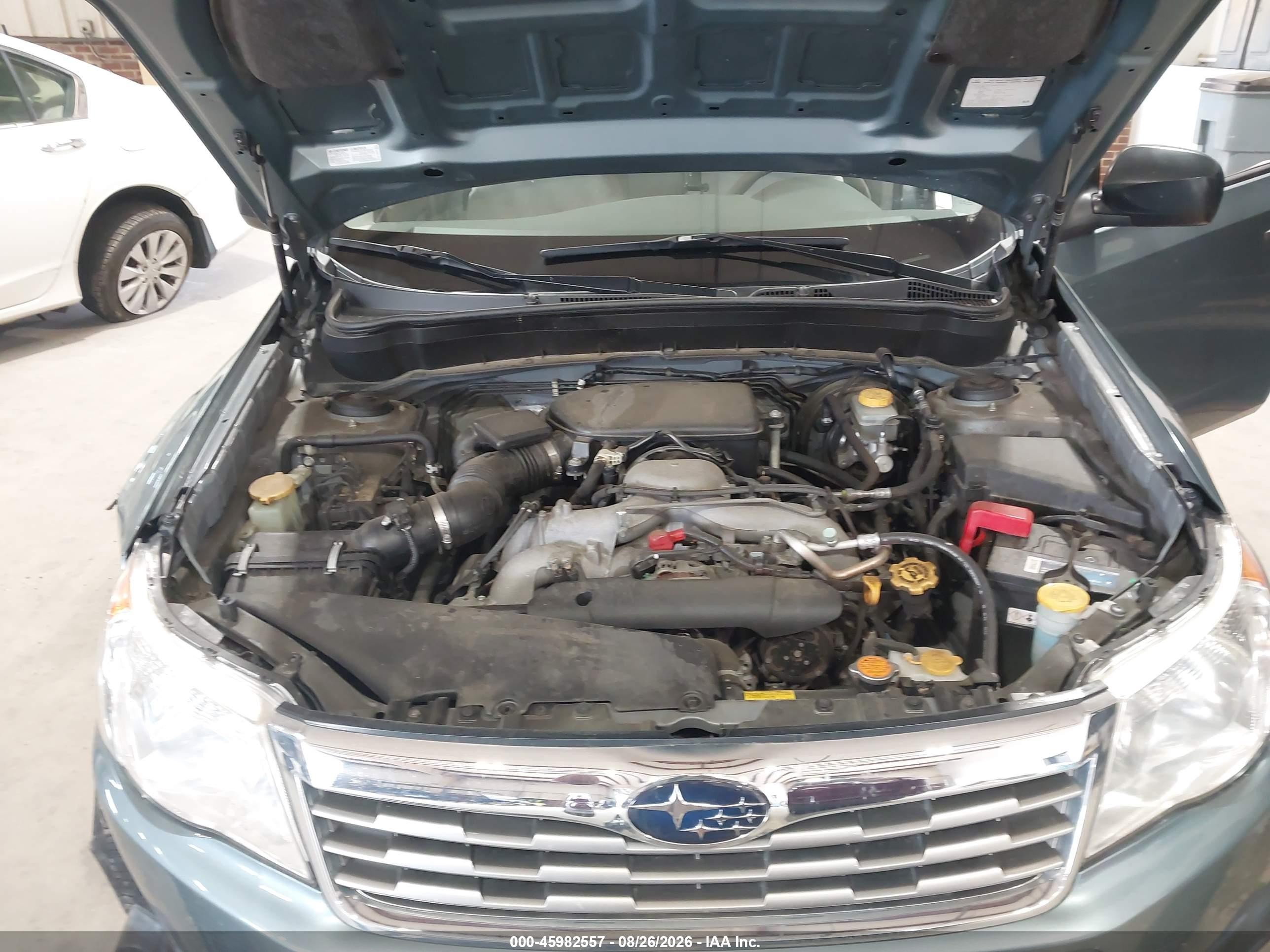 2009 Subaru Forester 2.5x Green vin: JF2SH61649H727505