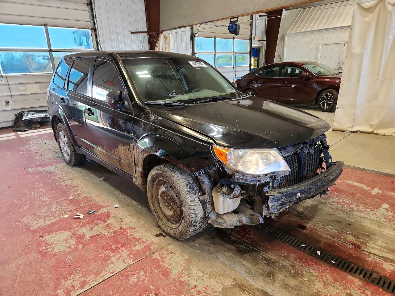 2009 Subaru Forester 2.5x Черный vin: JF2SH61659H705321