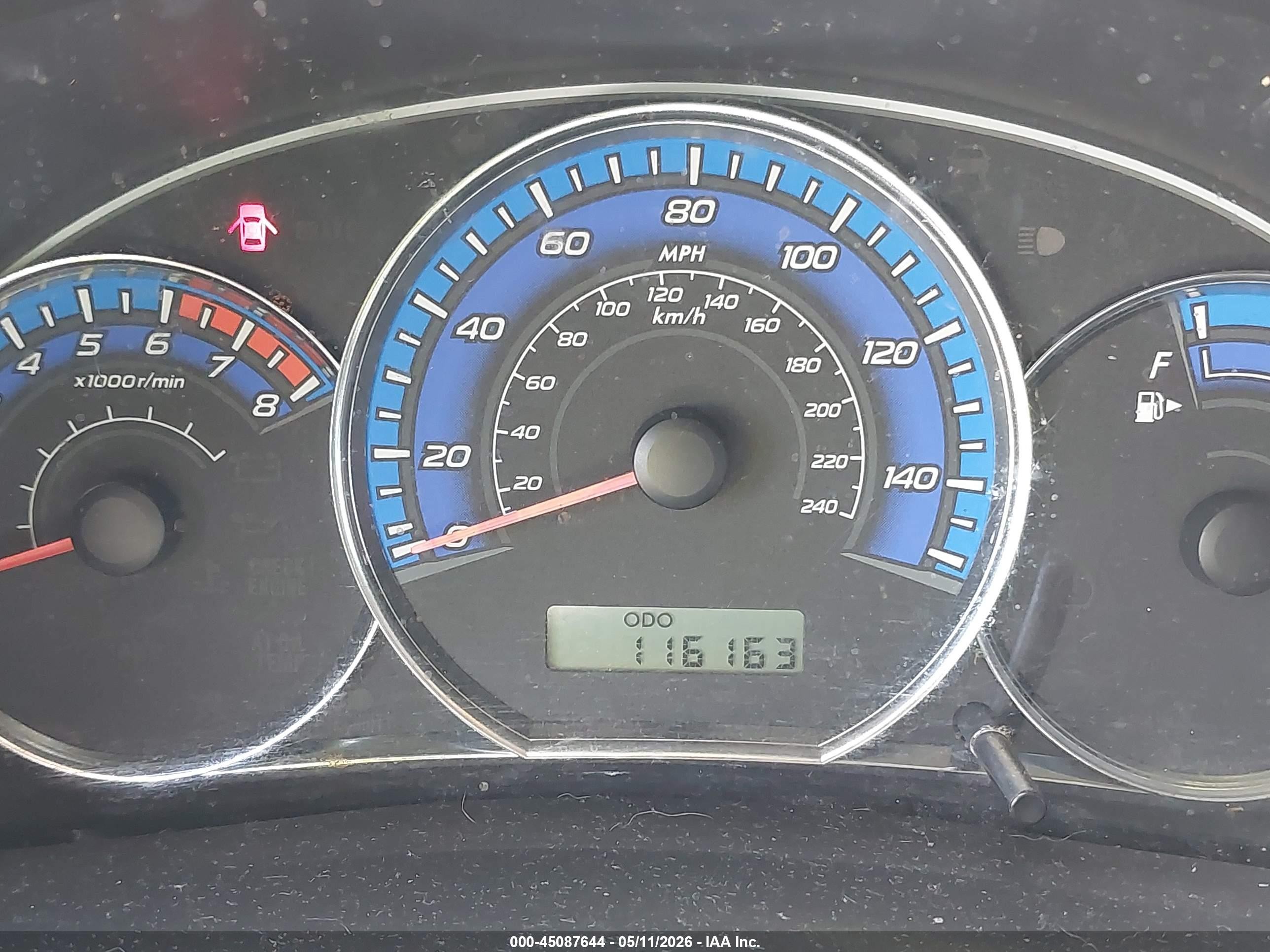 2009 Subaru Forester 2.5x Orange vin: JF2SH61659H728517