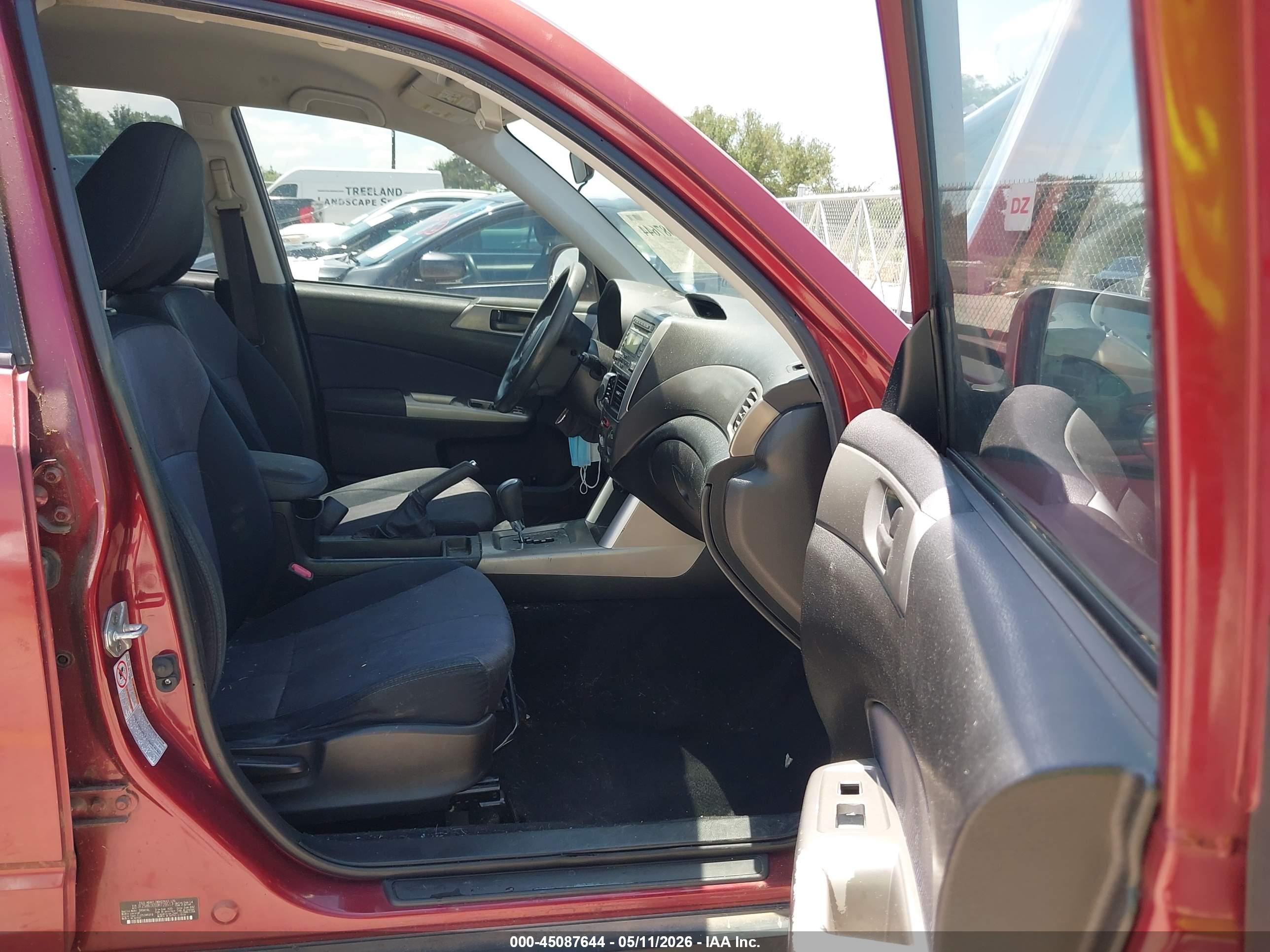 2009 Subaru Forester 2.5x Orange vin: JF2SH61659H728517