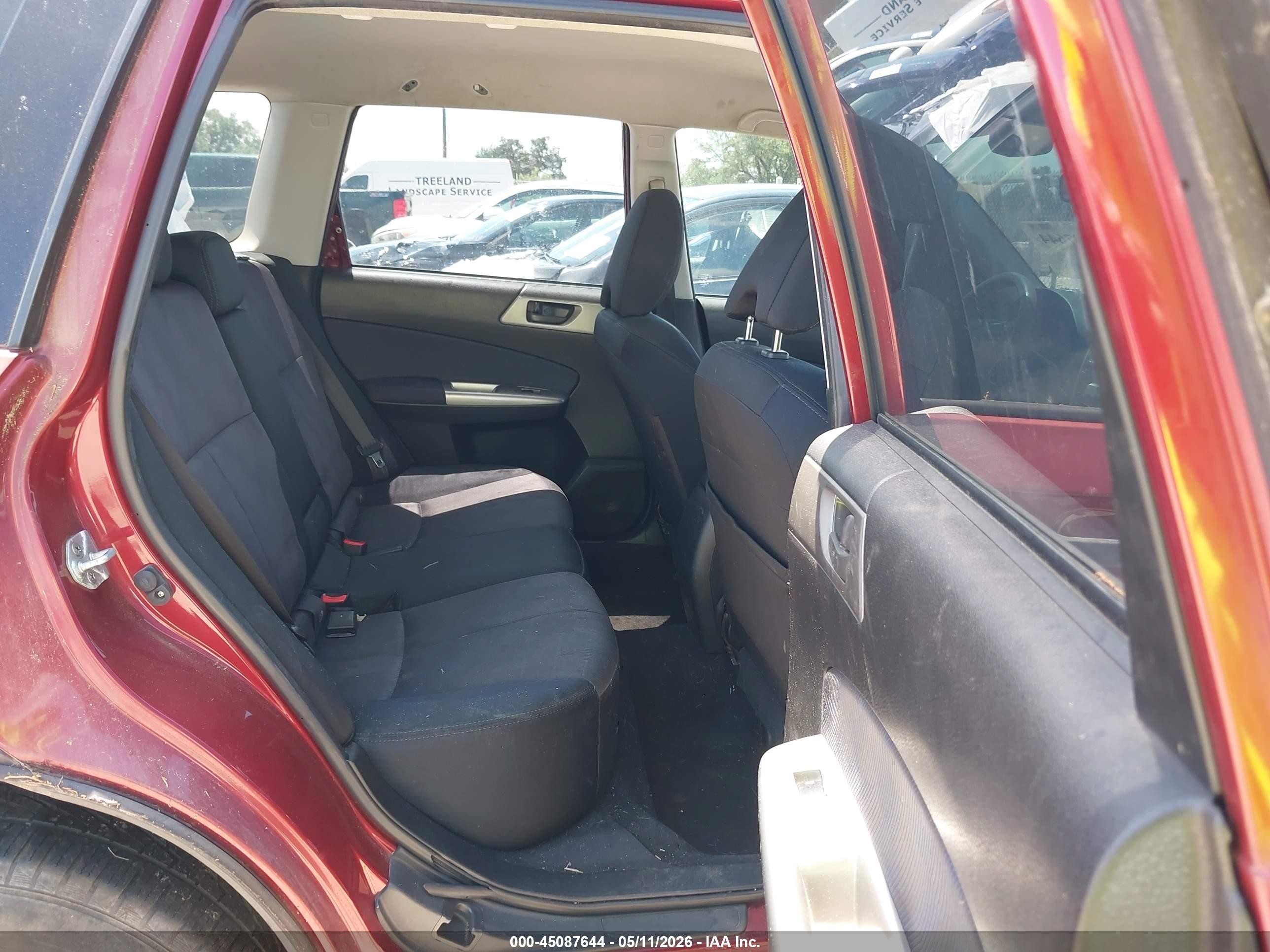 2009 Subaru Forester 2.5x Orange vin: JF2SH61659H728517