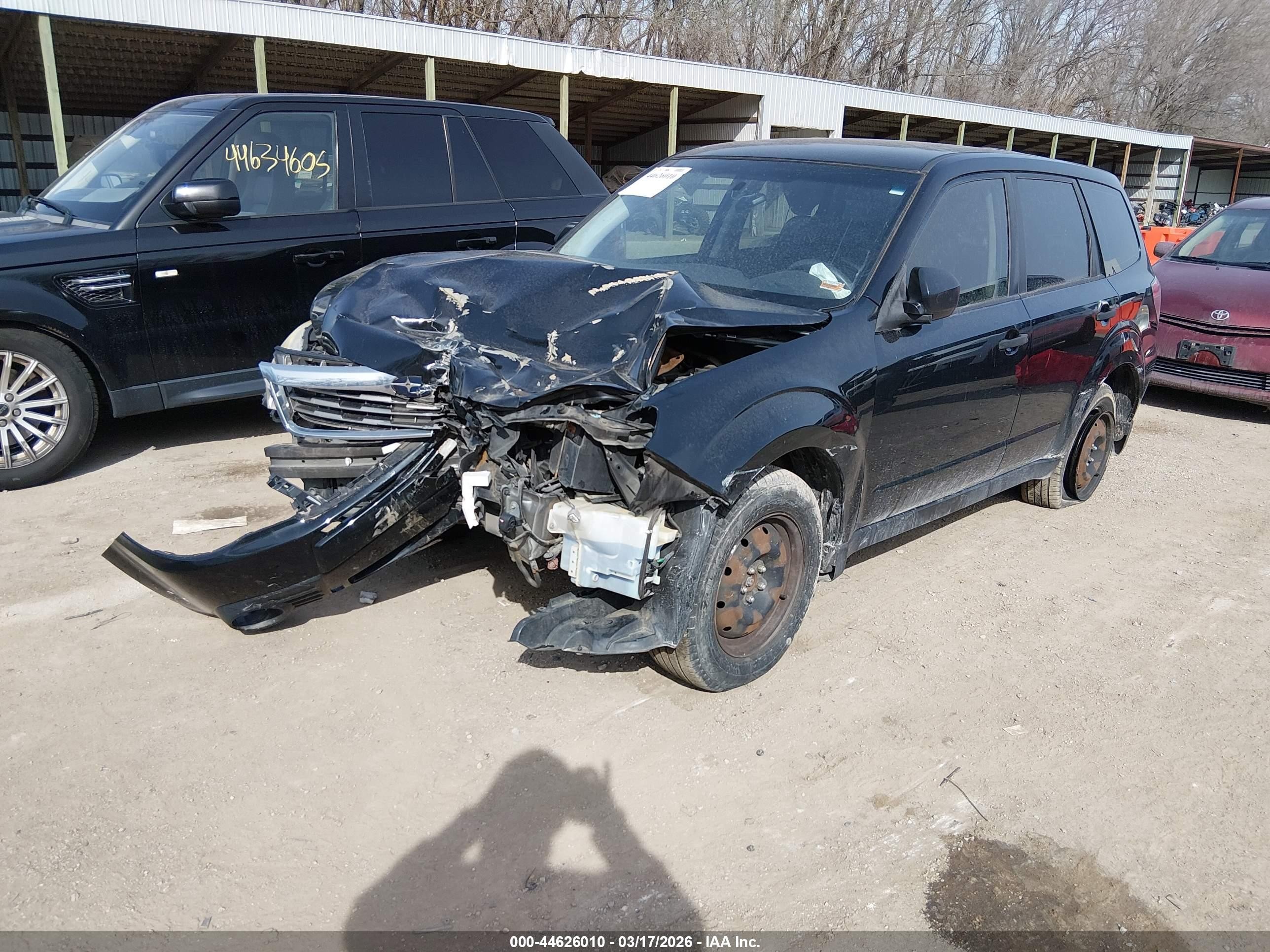 2009 Subaru Forester 2.5x Black vin: JF2SH61659H741008