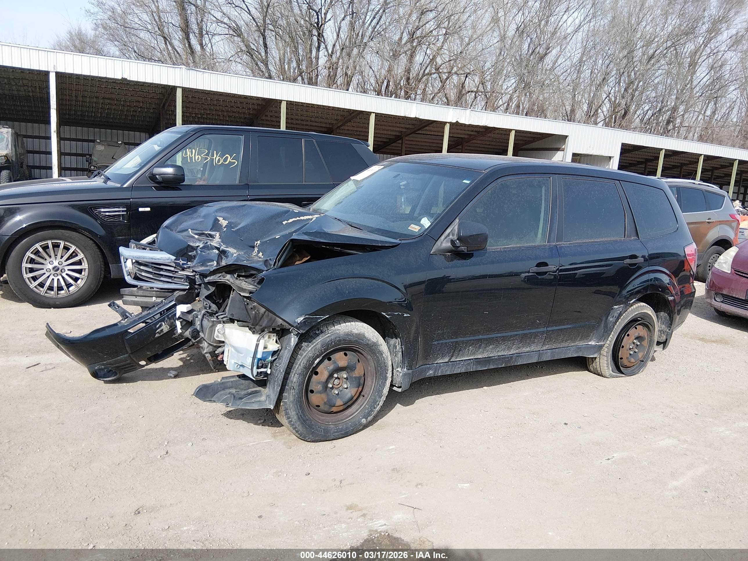2009 Subaru Forester 2.5x Black vin: JF2SH61659H741008