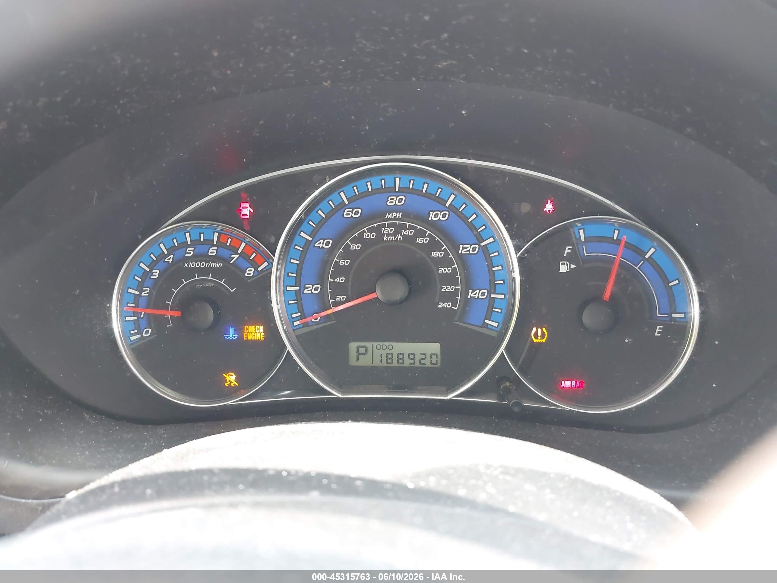 2009 Subaru Forester 2.5x Silver vin: JF2SH61659H760111