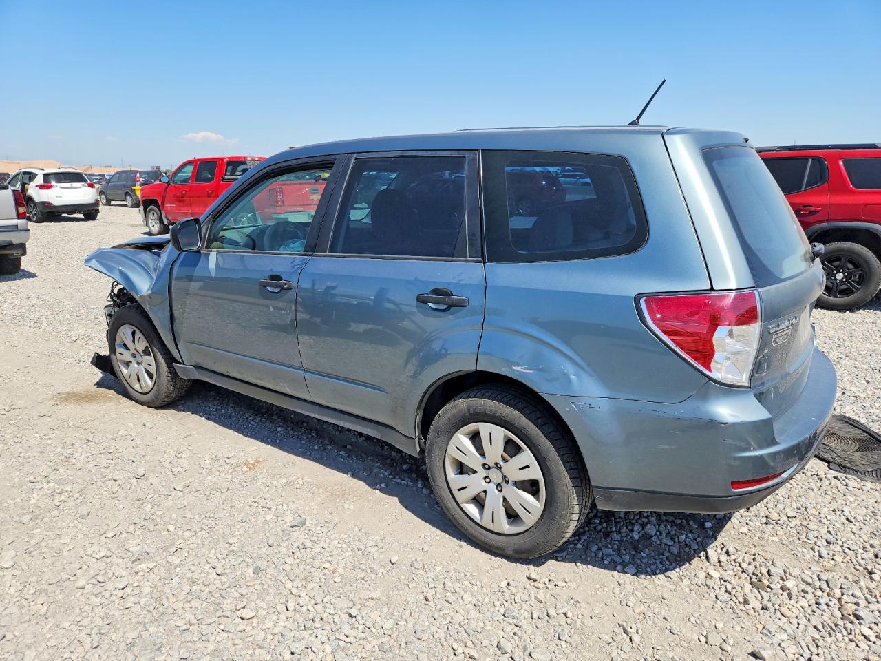 2009 Subaru Forester 2.5x Teal vin: JF2SH61659H766541