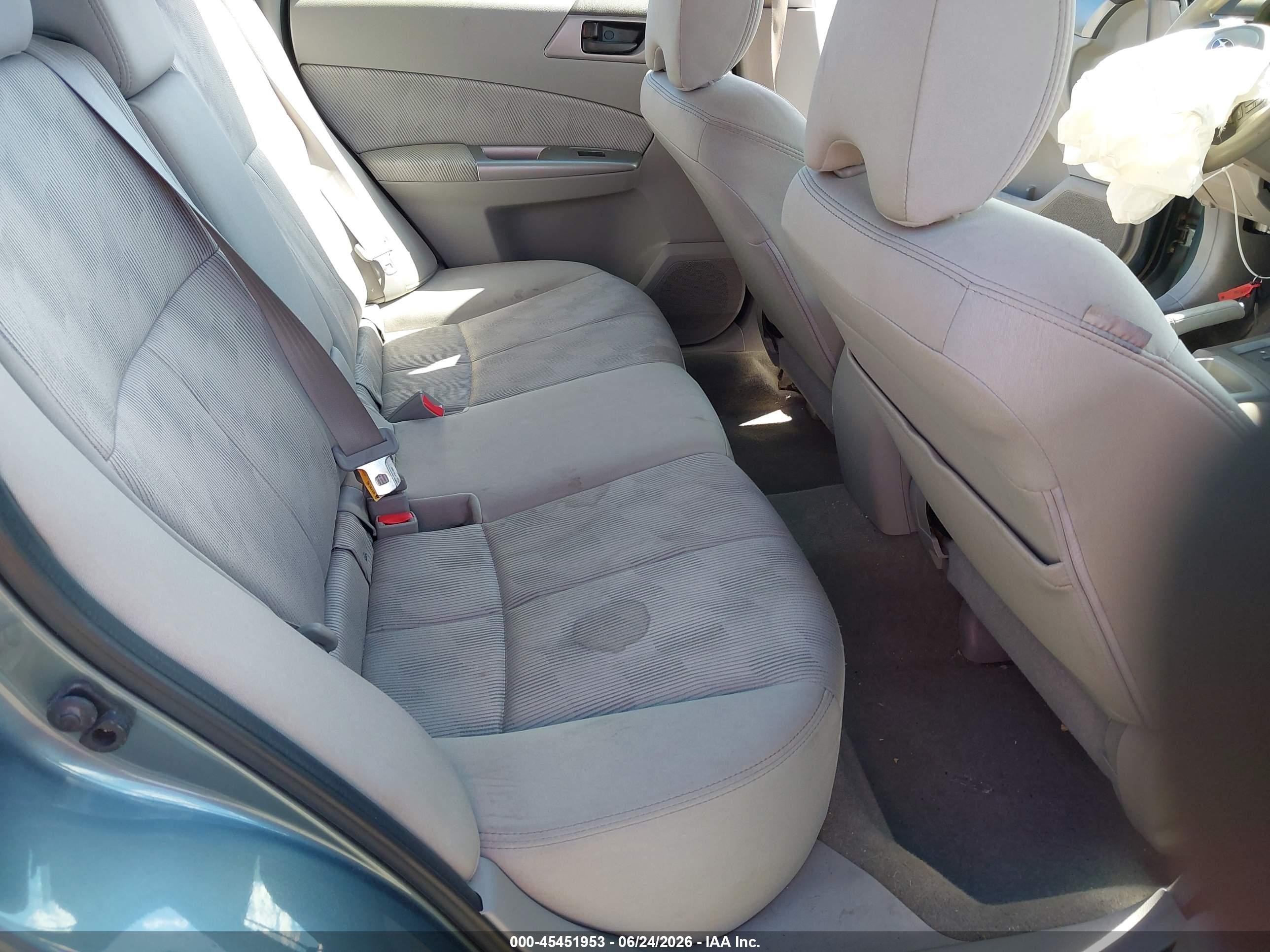 2009 Subaru Forester 2.5x Turquoise vin: JF2SH61659H772565