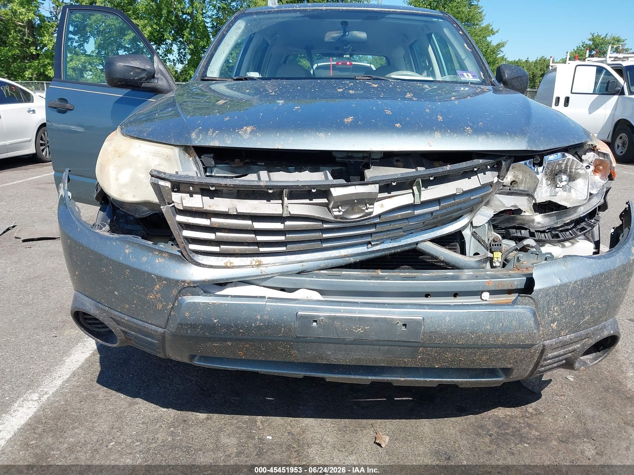 2009 Subaru Forester 2.5x Turquoise vin: JF2SH61659H772565