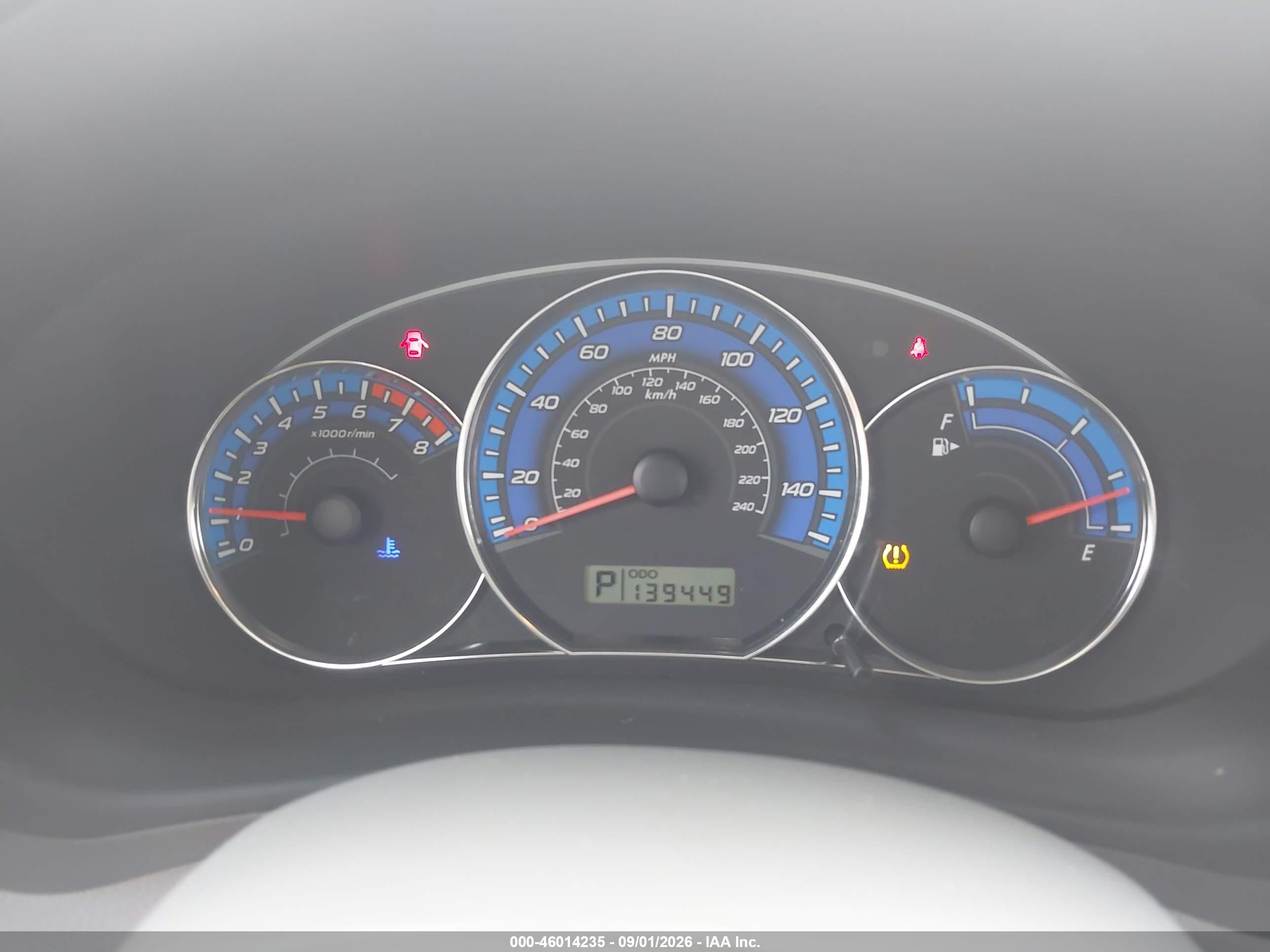 2009 Subaru Forester 2.5x Blue vin: JF2SH61659H773778