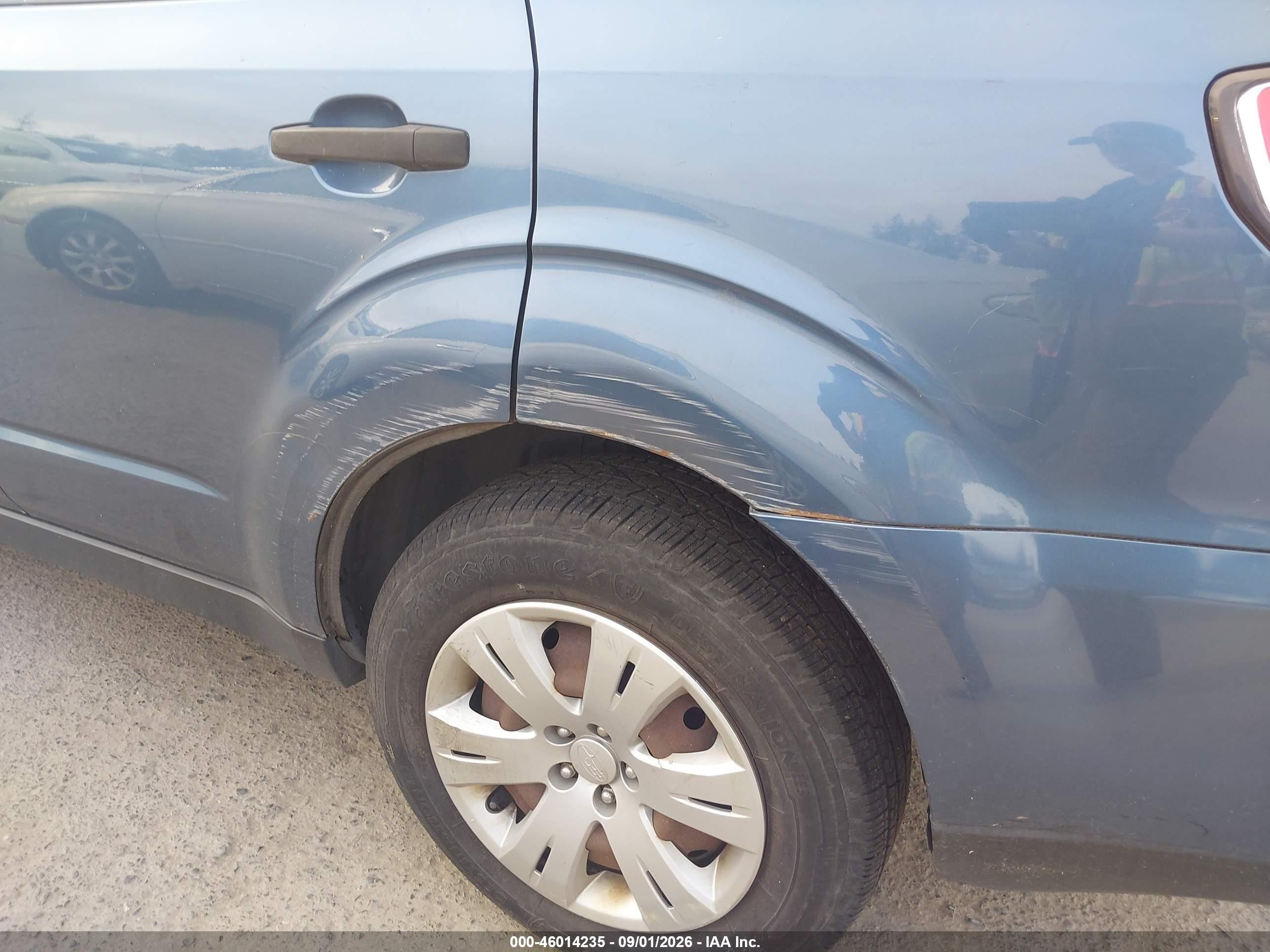 2009 Subaru Forester 2.5x Blue vin: JF2SH61659H773778